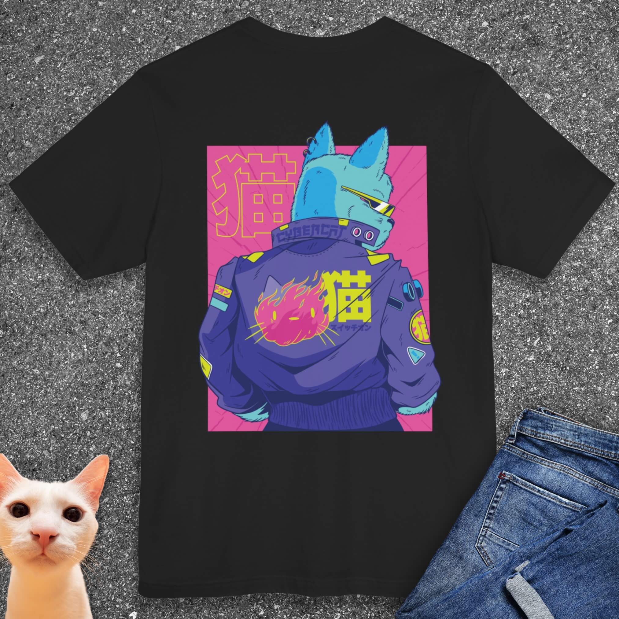 Cybercat T-Shirt (Back Design)