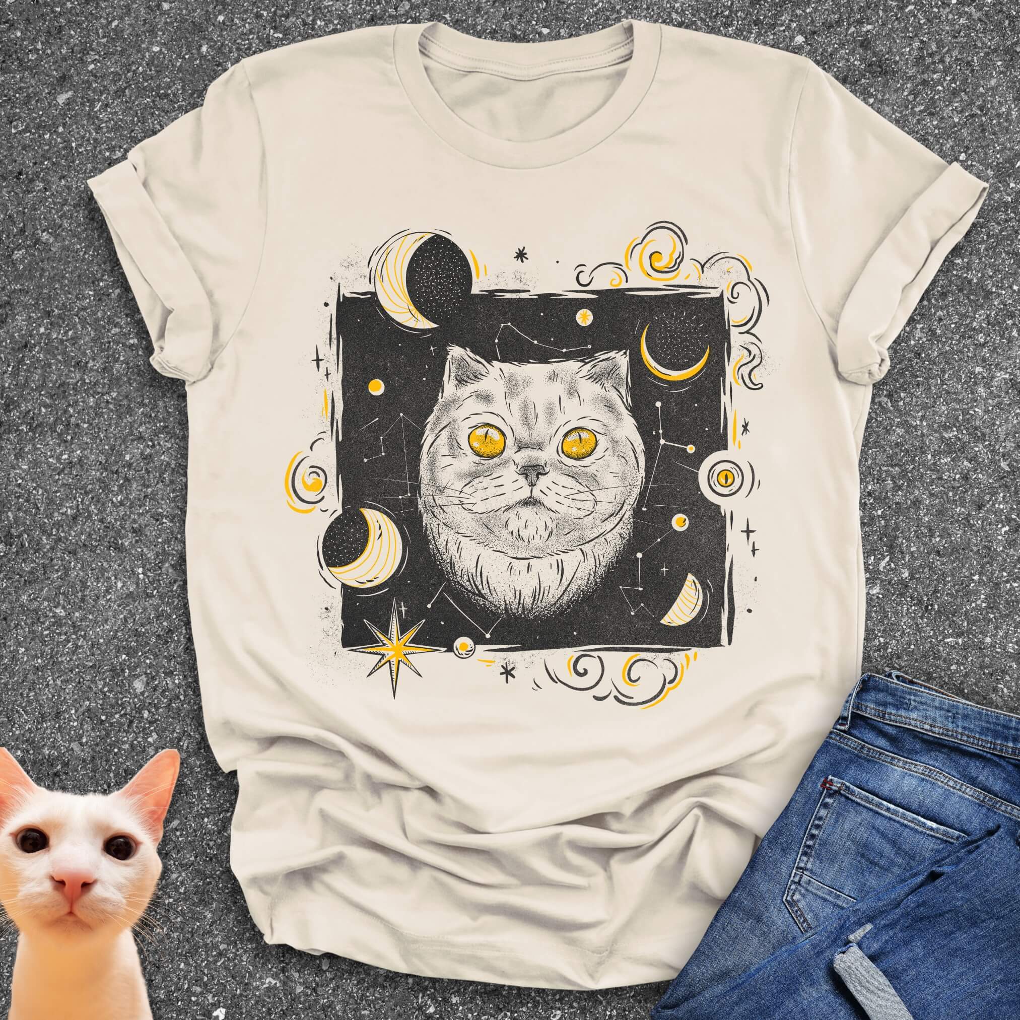 Celestial Cat T-Shirt