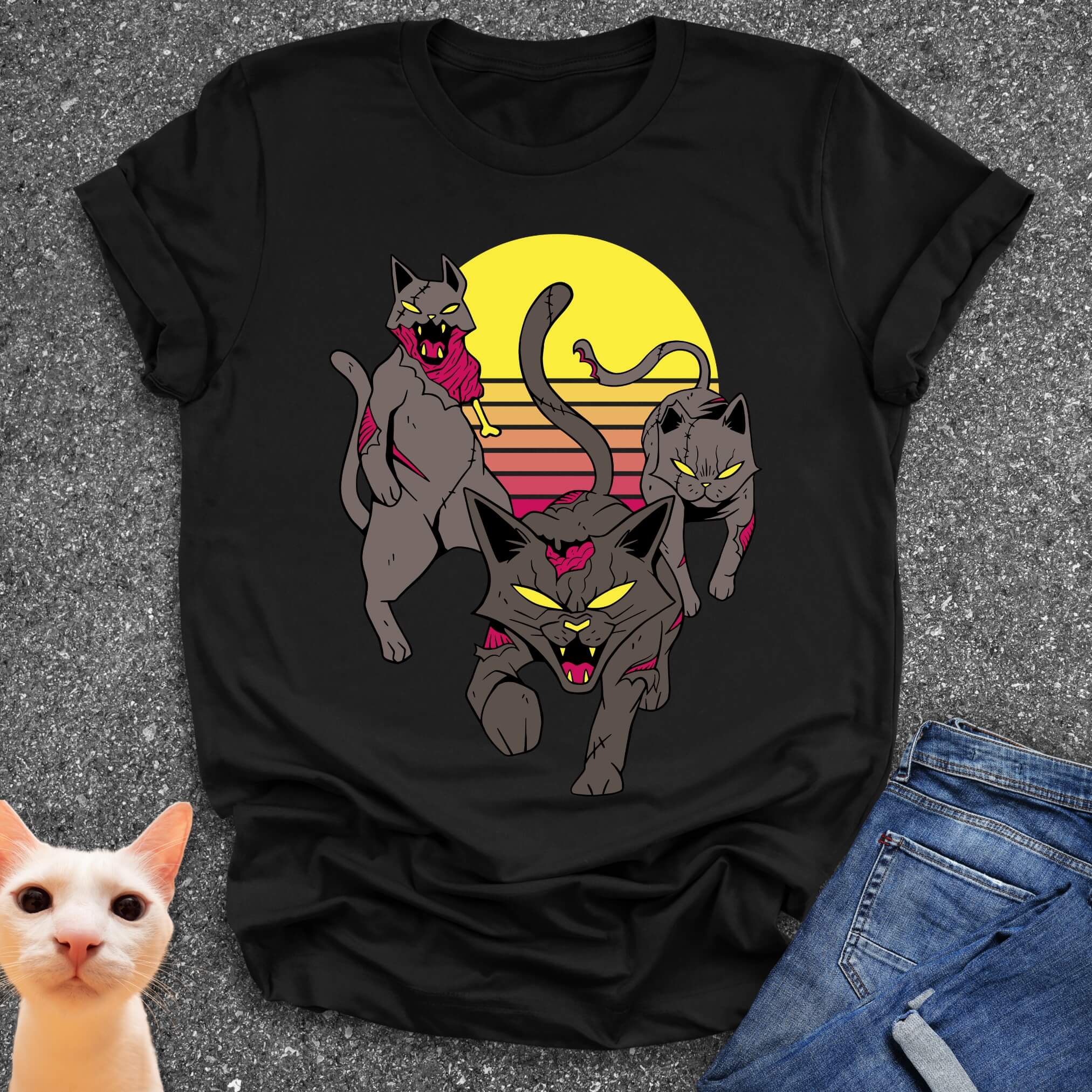 Rise of the Zombie Cats T-Shirt
