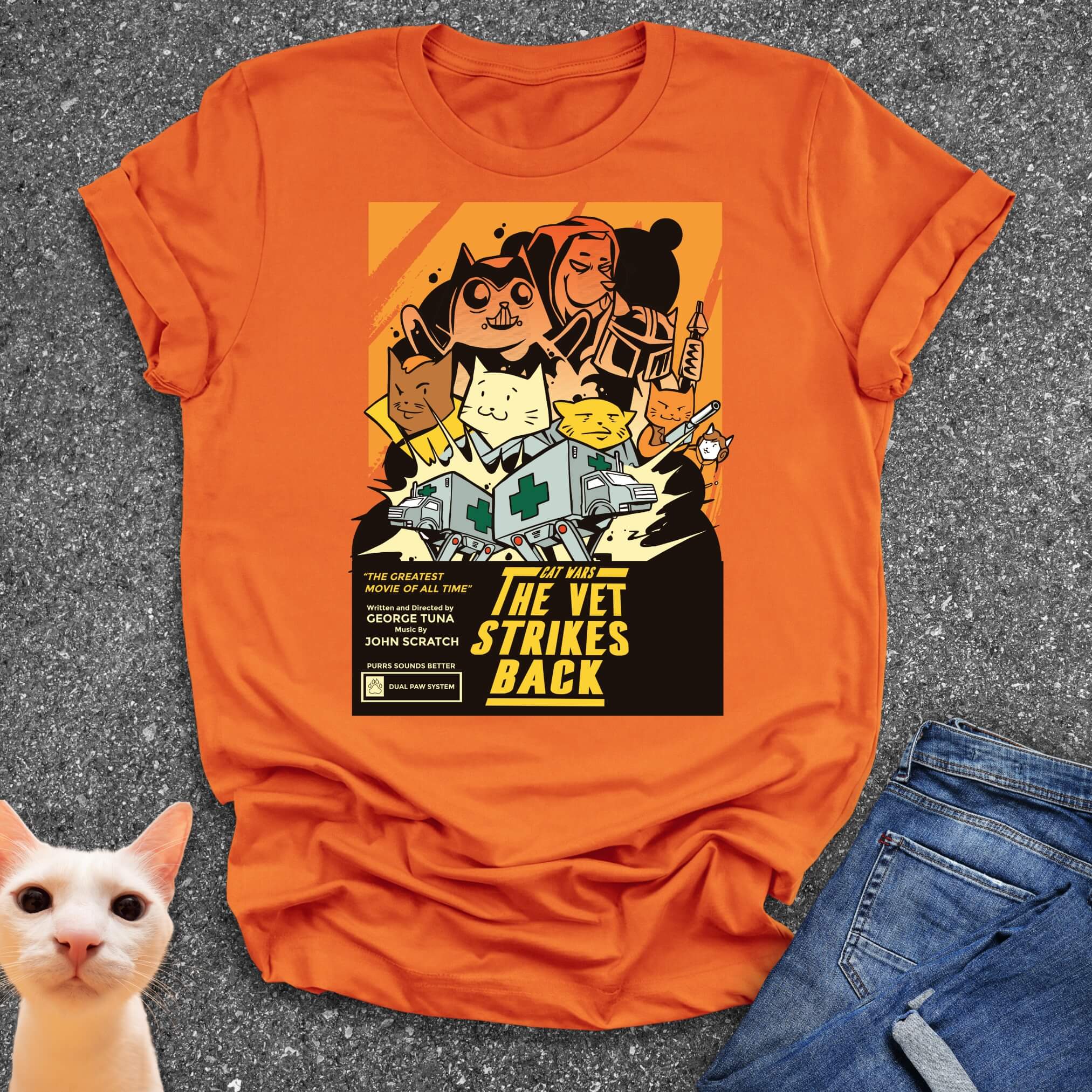 Cat Wars - The Vet Strikes Back T-Shirt