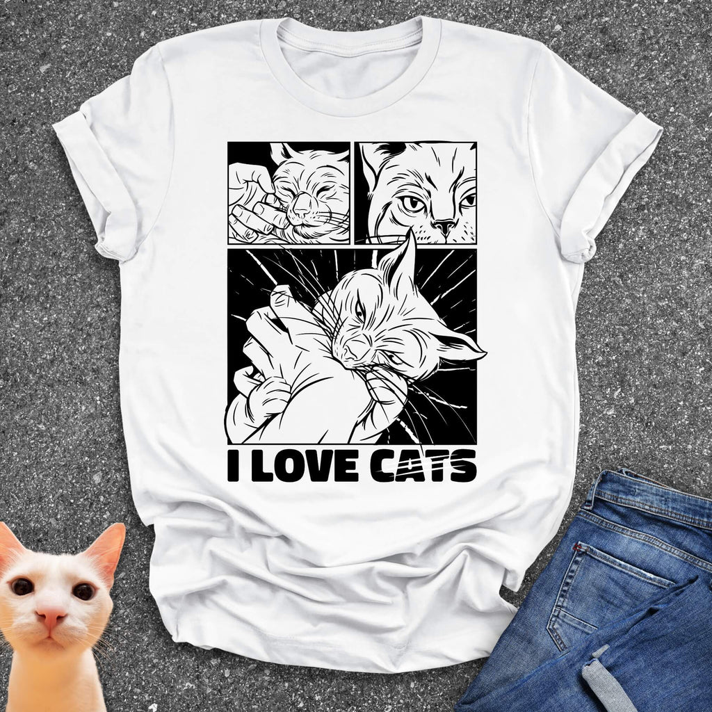 I Love Cats T-Shirt