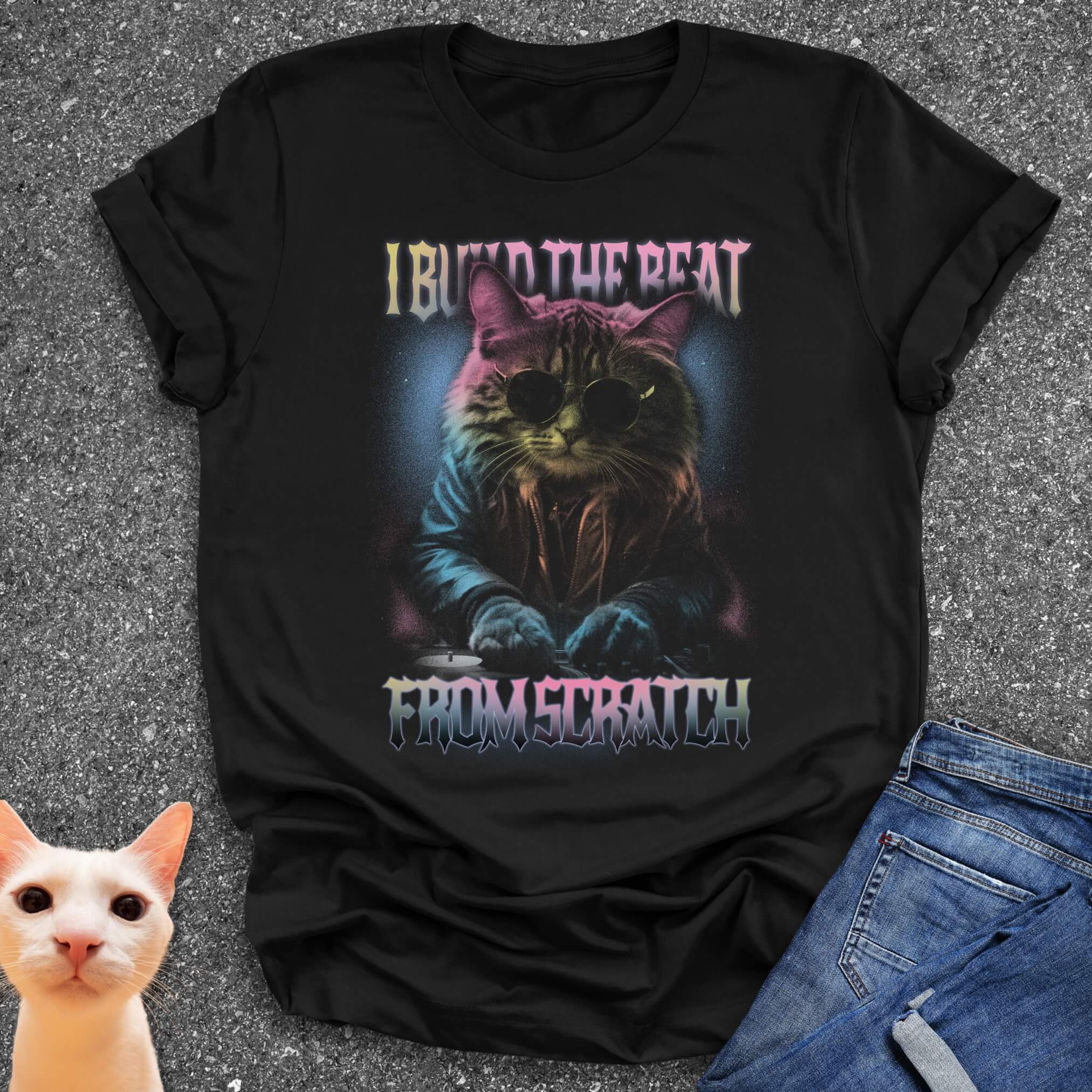 I Build The Beat From Scratch T-Shirt