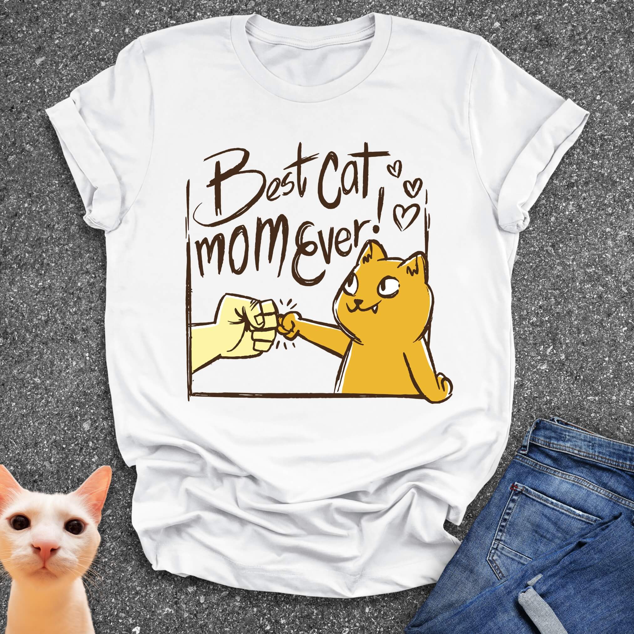 Best Cat Mom Ever T-Shirt