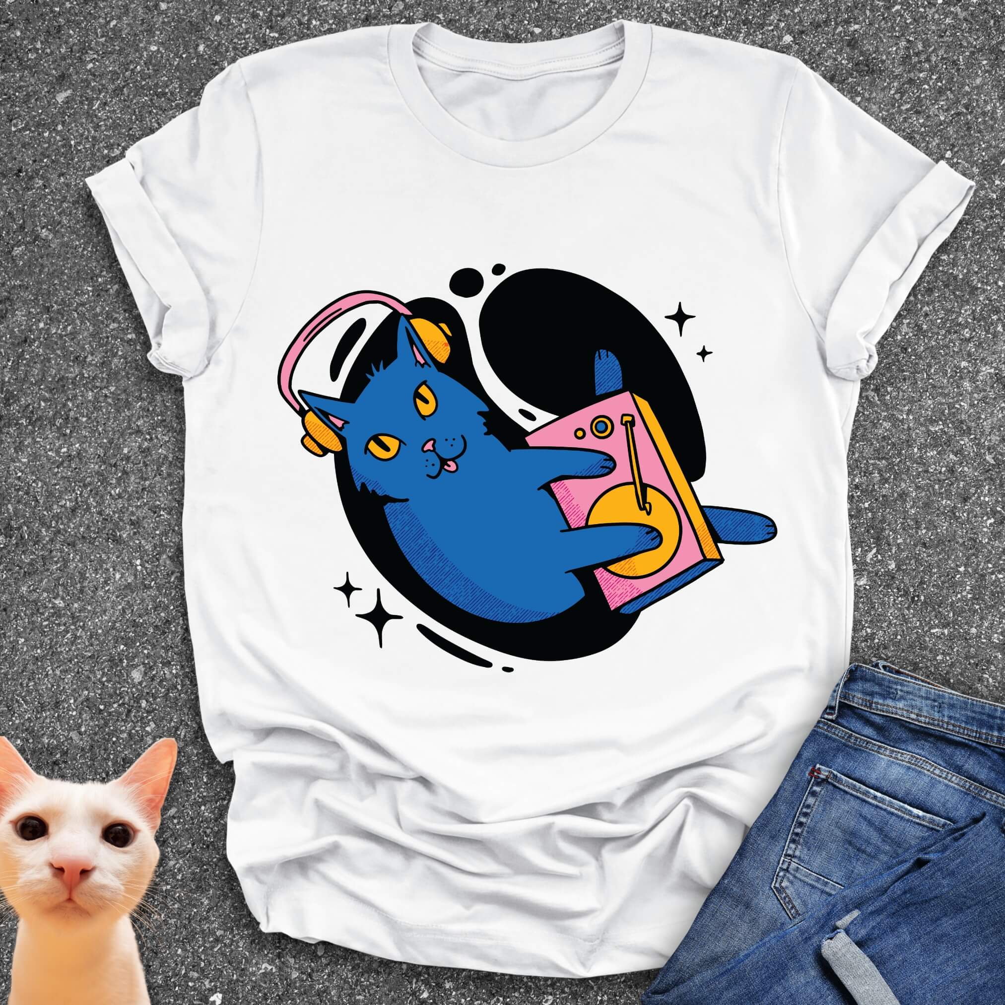 DJ Cat T-Shirt