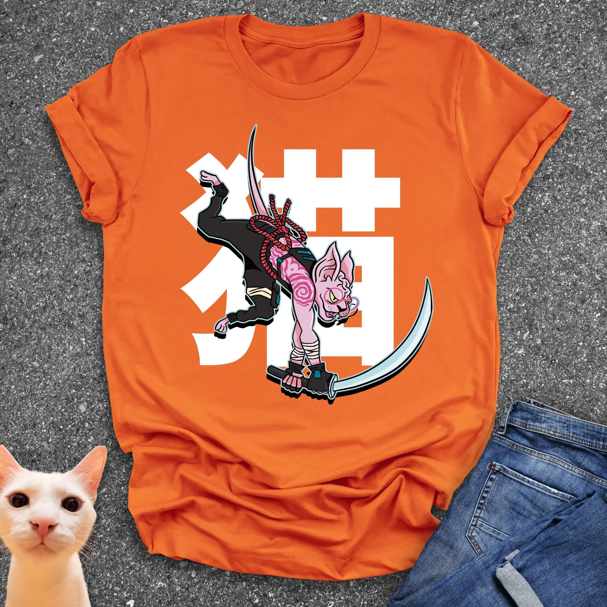 Samurai Sphynx T-Shirt