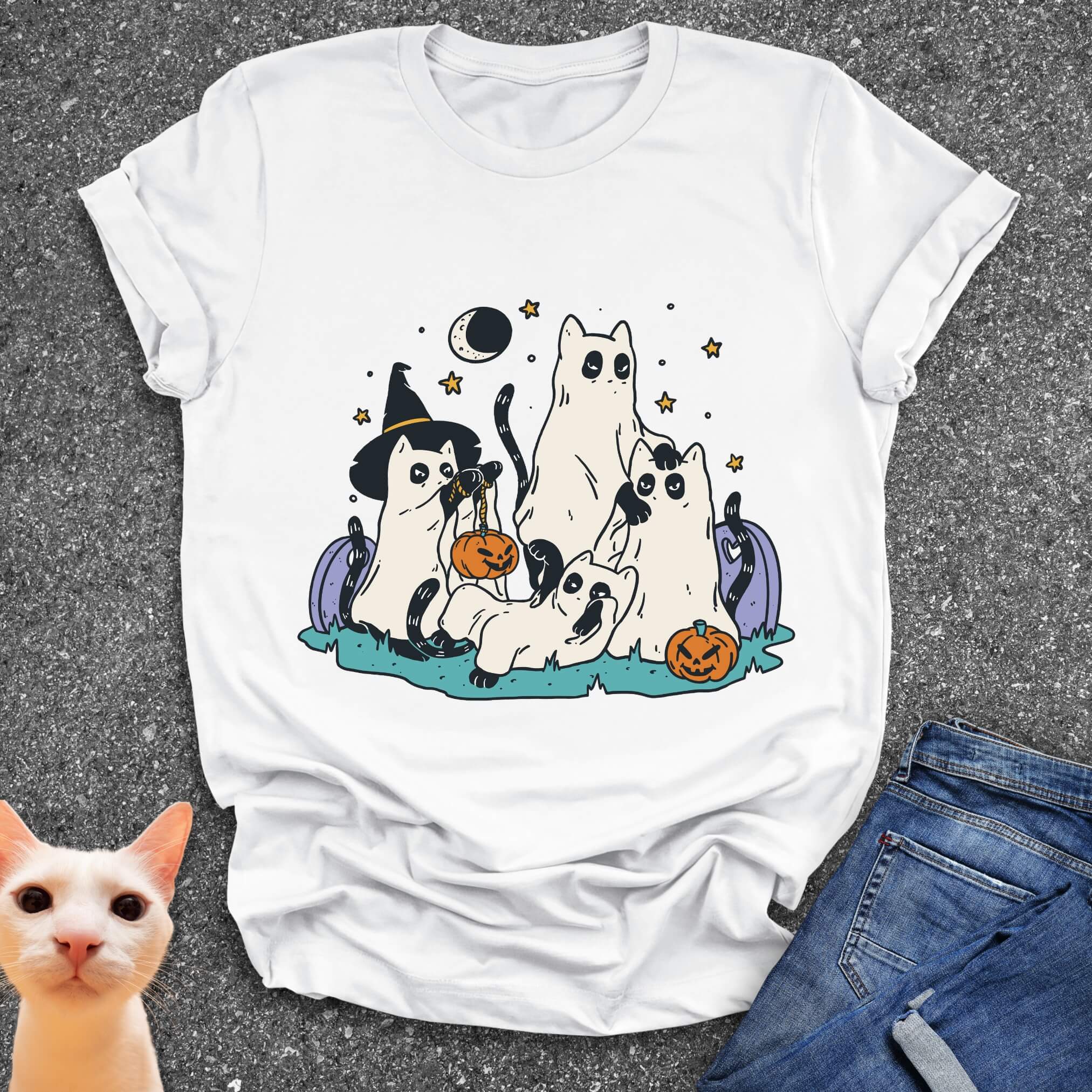 Feline Fright Night T-Shirt
