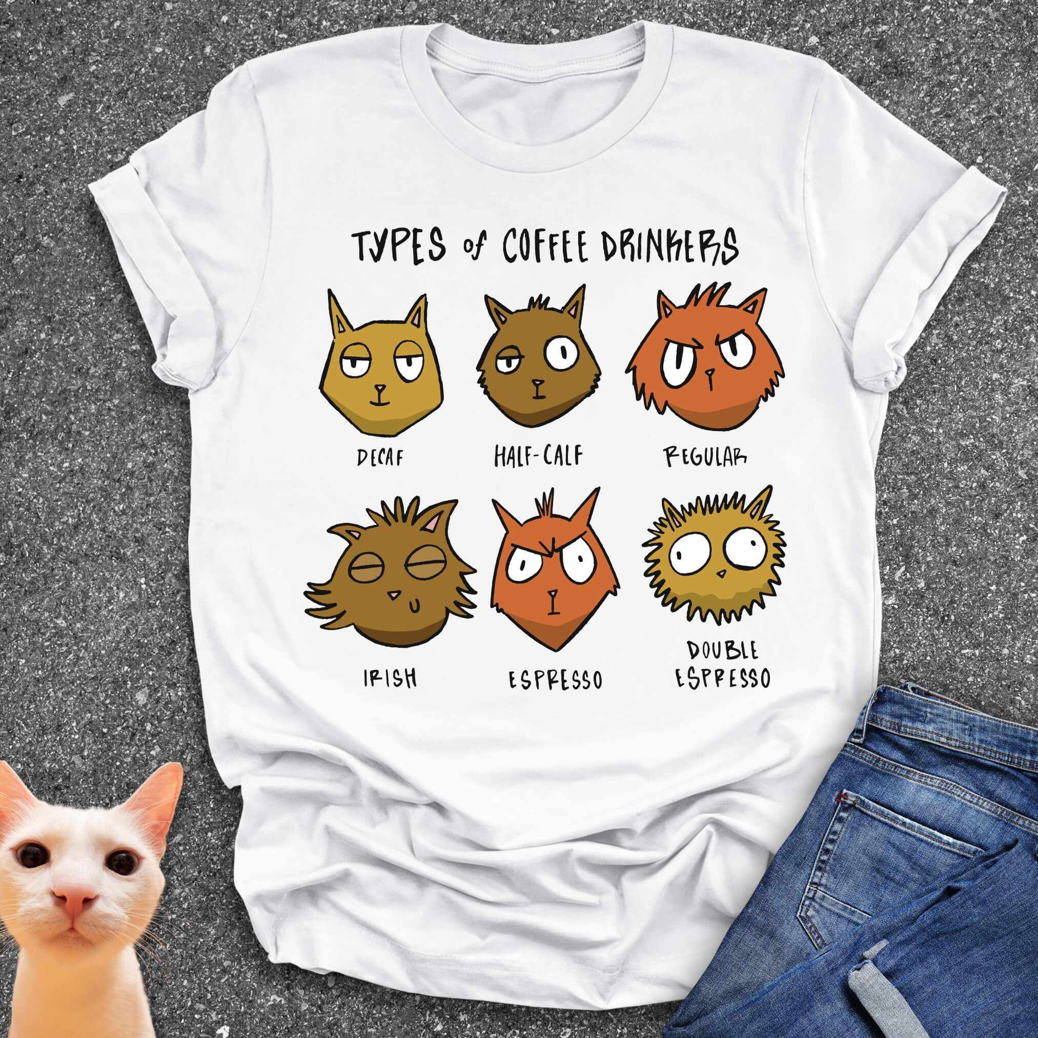 Types Of Coffee Drinkers T-Shirt