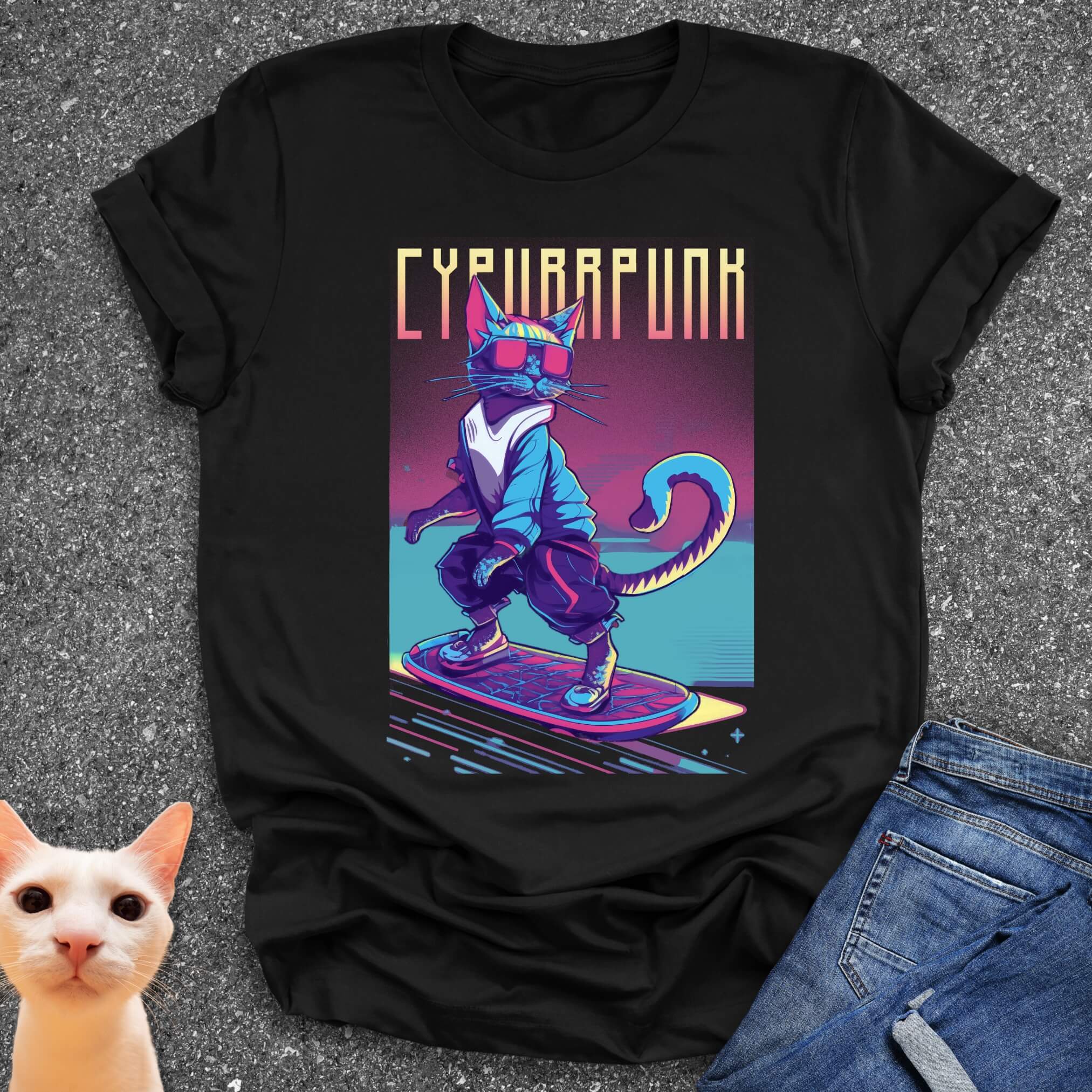Cypurrpunk T-Shirt