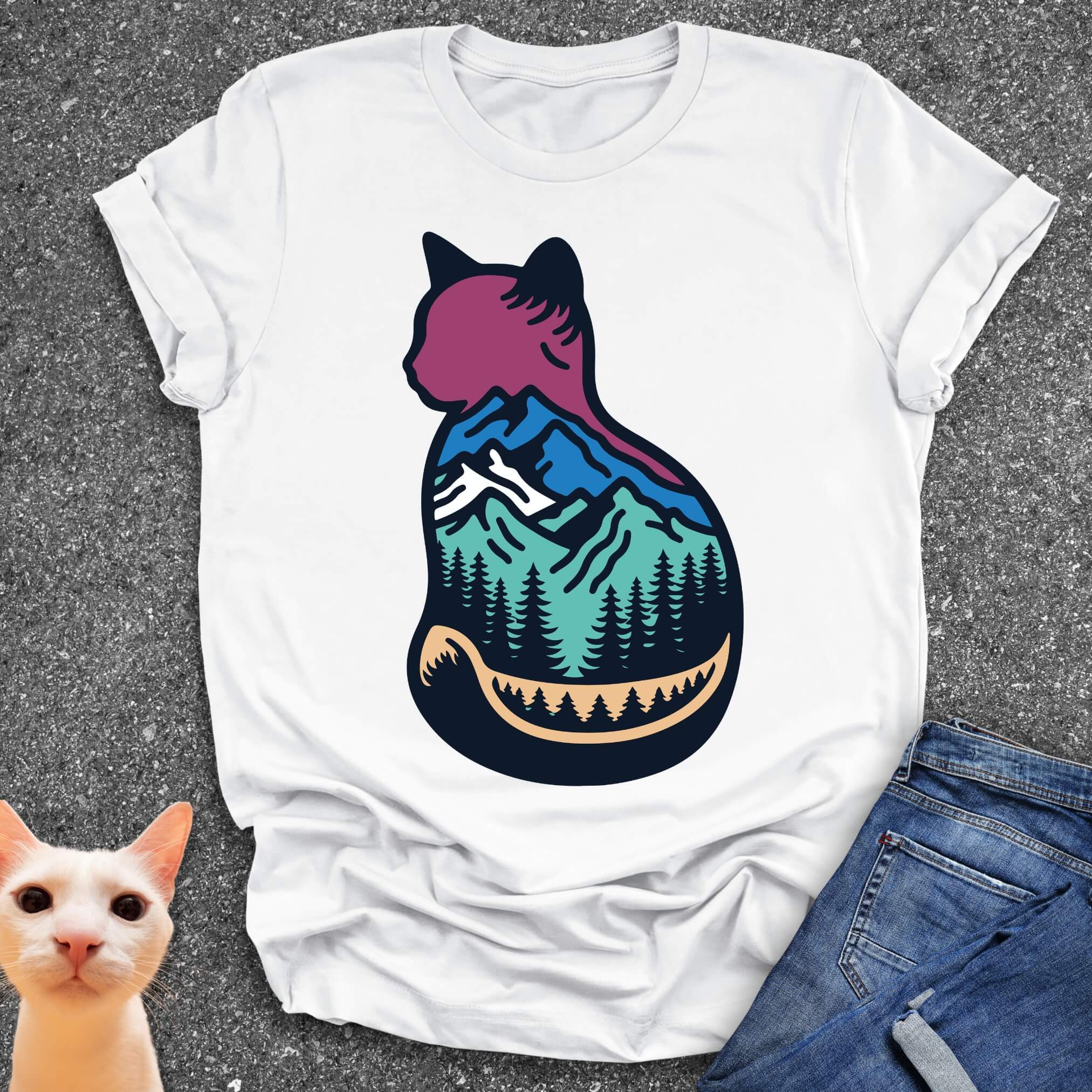 Cat Mountain T-Shirt
