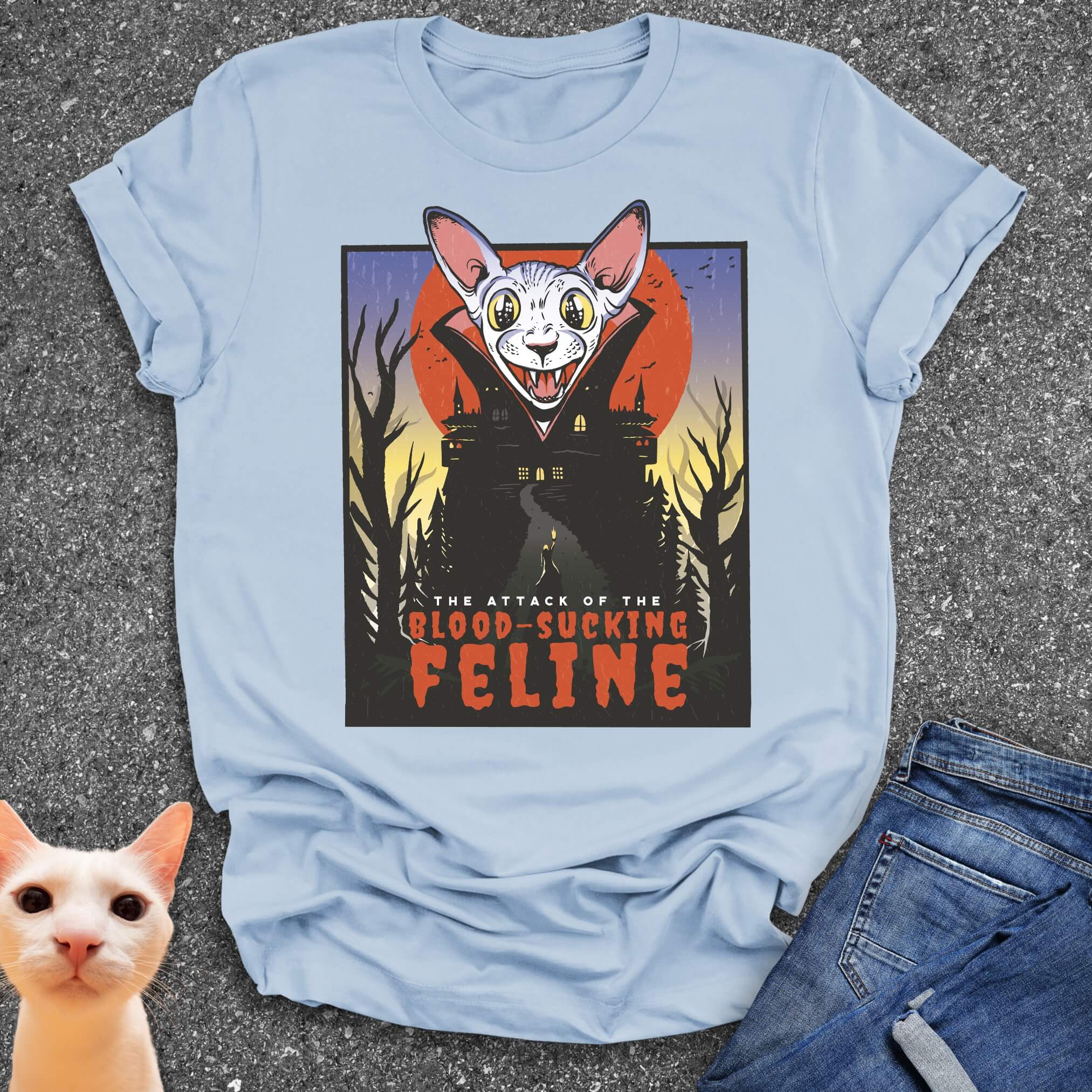 The Attack Of The Blood-Sucking Feline T-Shirt