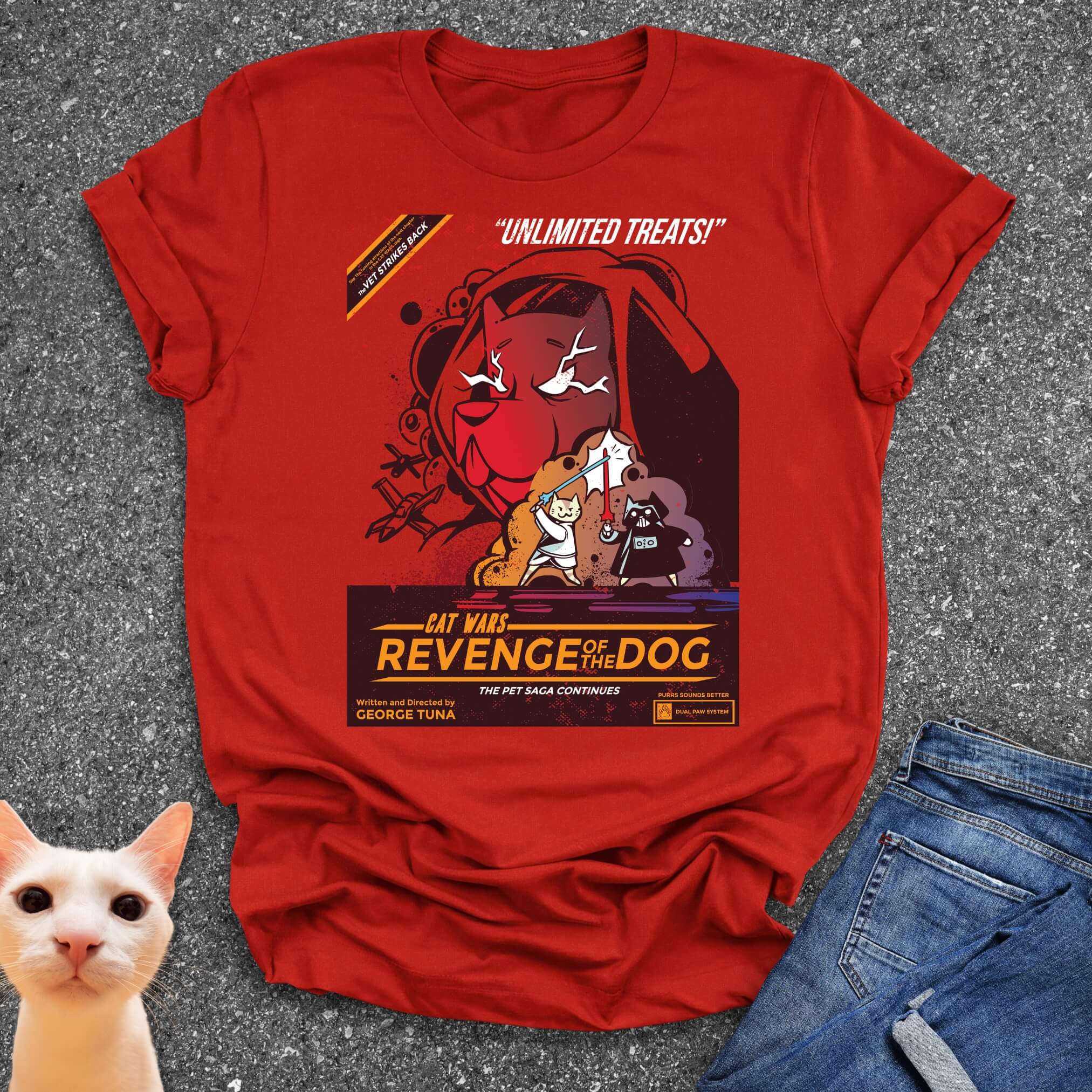 Cat Wars - Revenge of the Dog T-Shirt