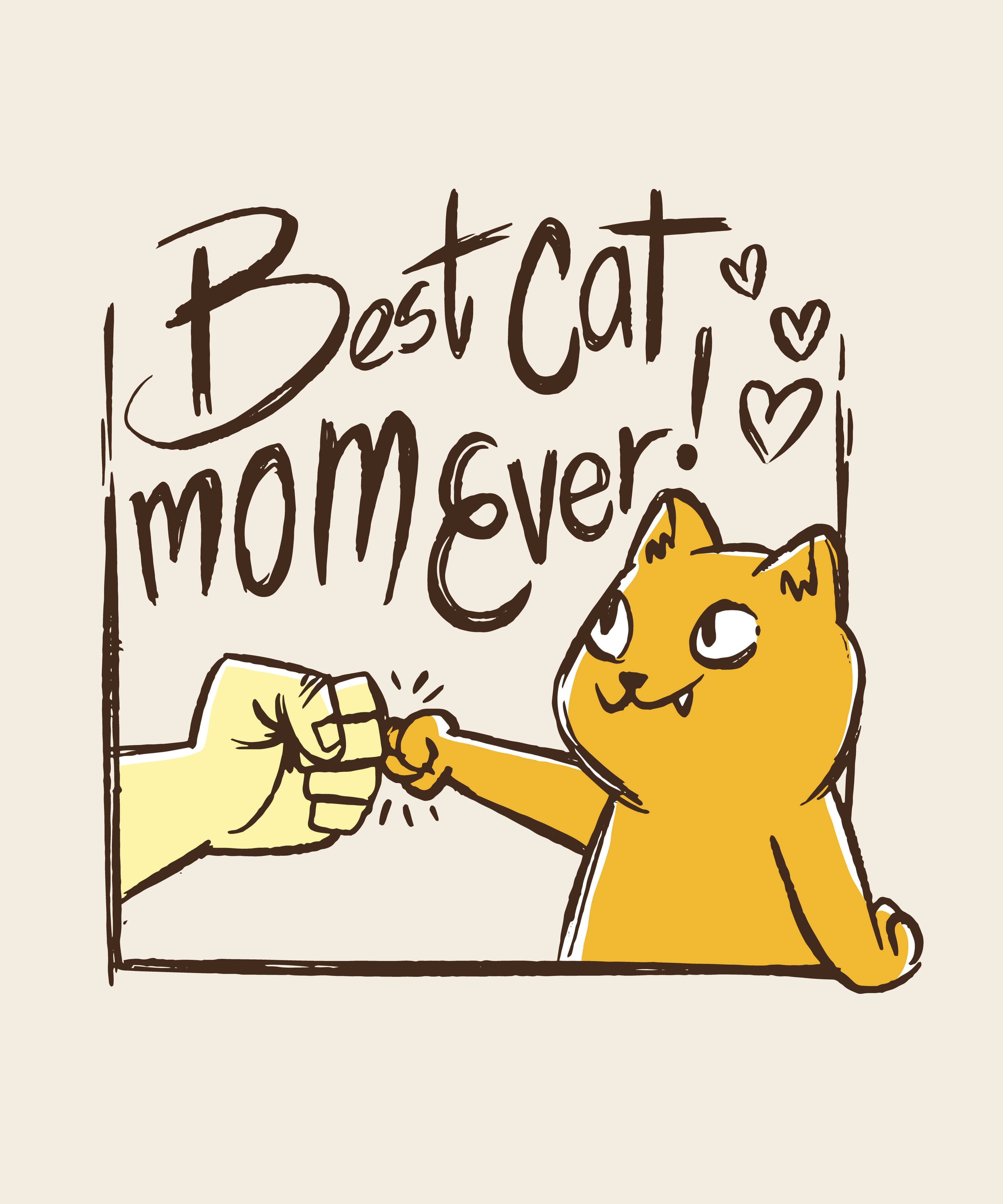 Best Cat Mom Ever T-Shirt