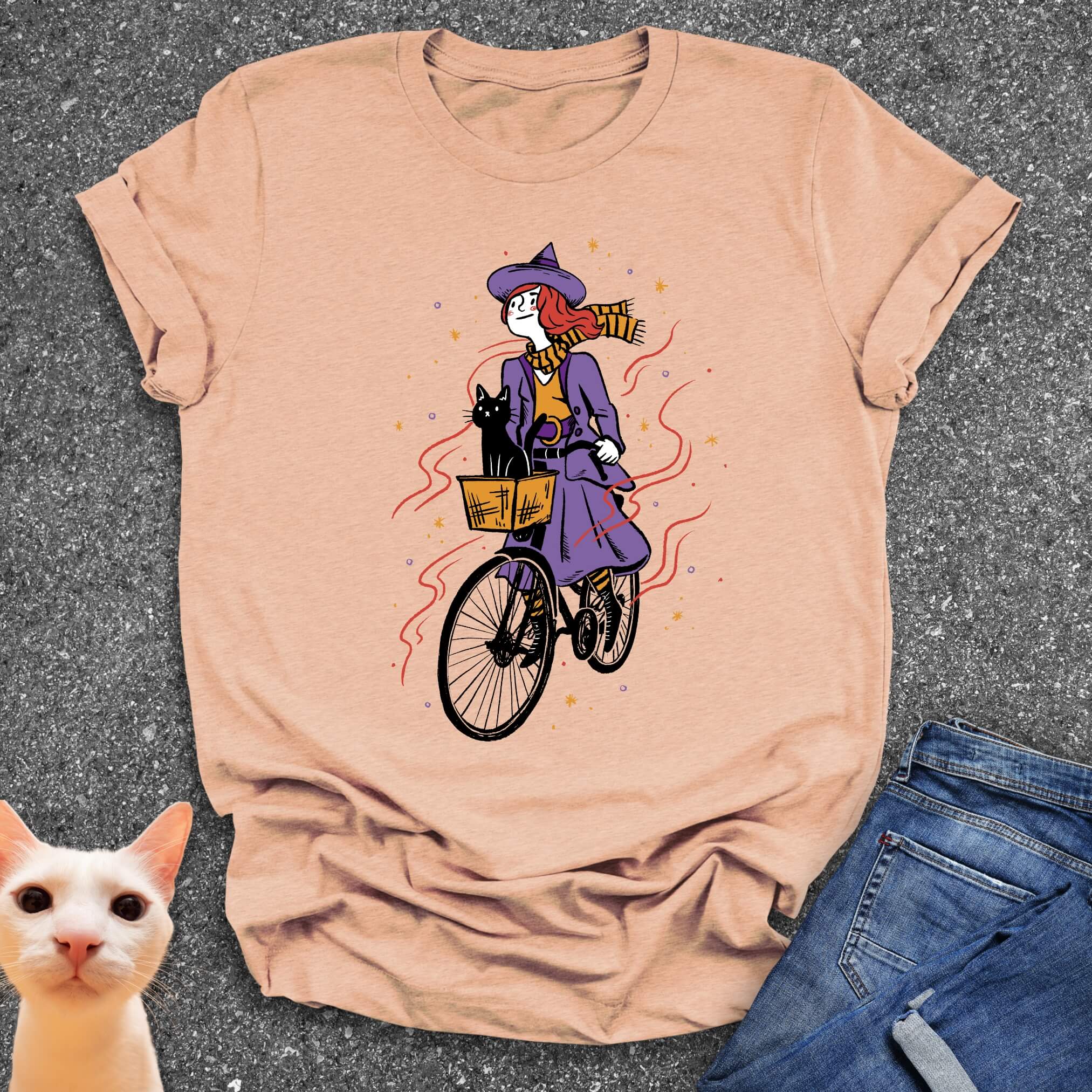 Witch & Kitty T-Shirt