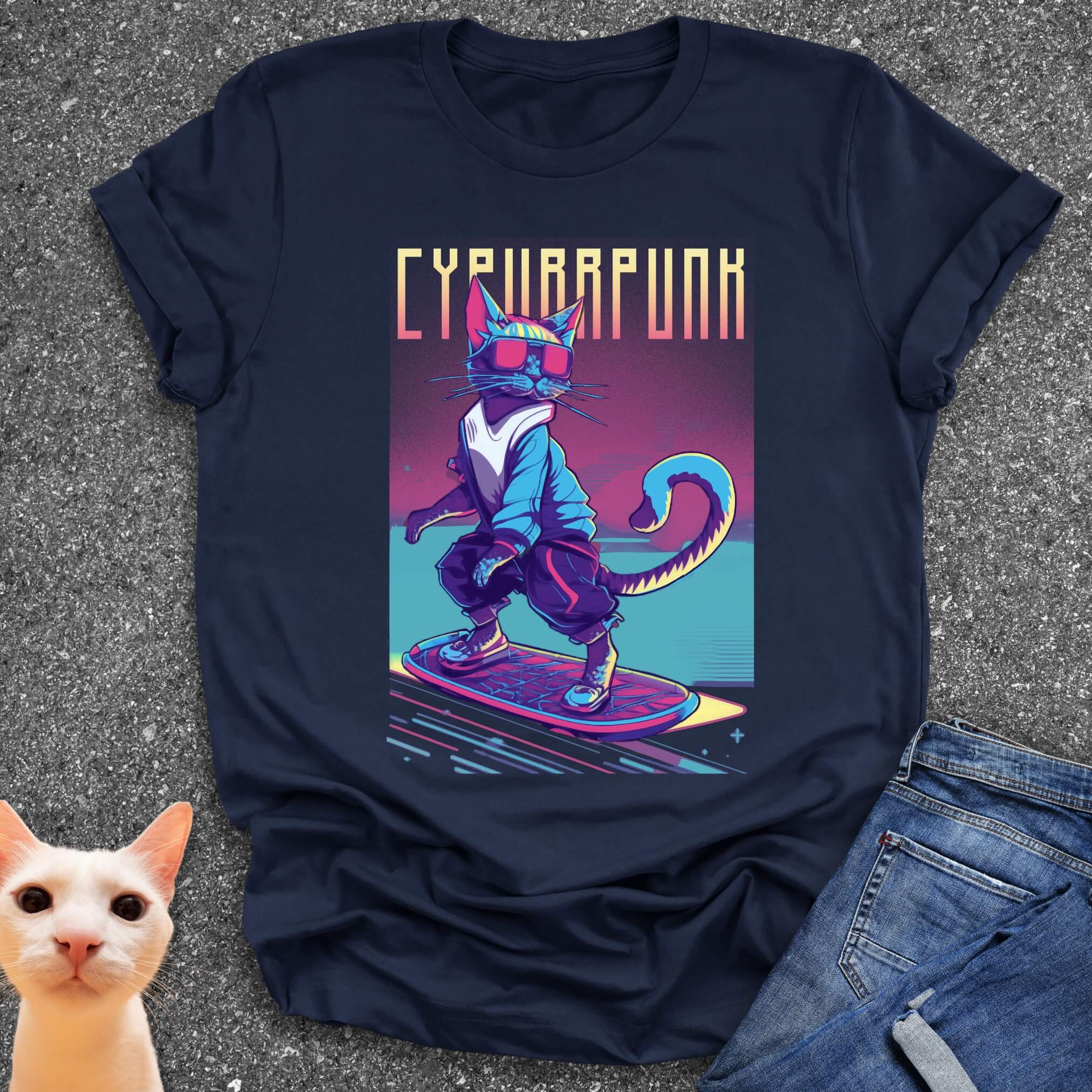 Cypurrpunk T-Shirt