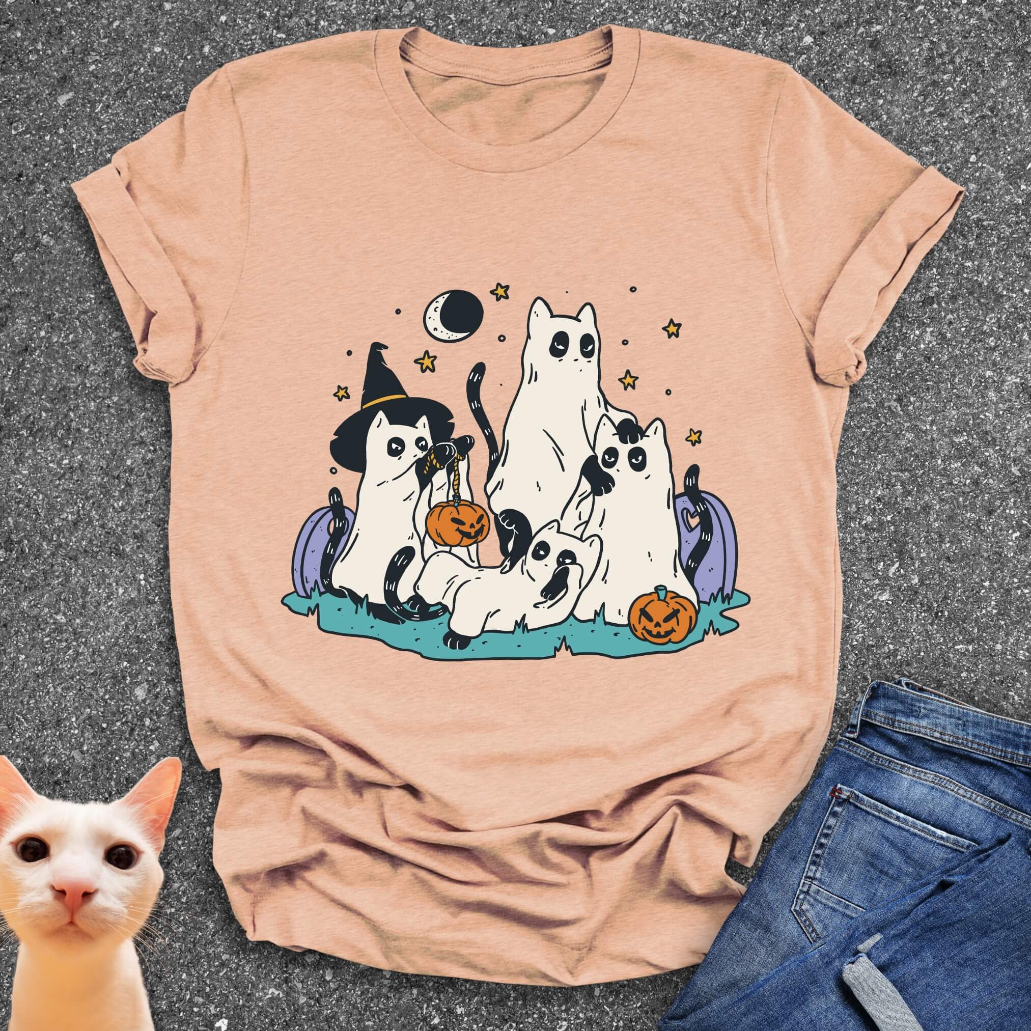 Feline Fright Night T-Shirt