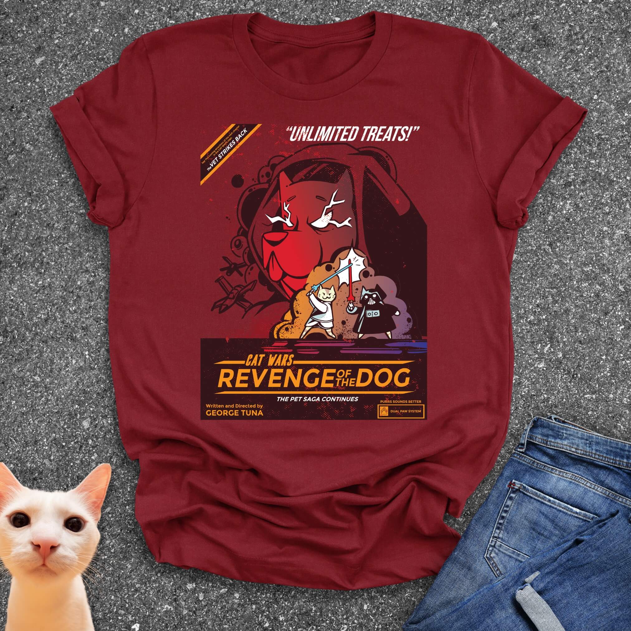 Cat Wars - Revenge of the Dog T-Shirt