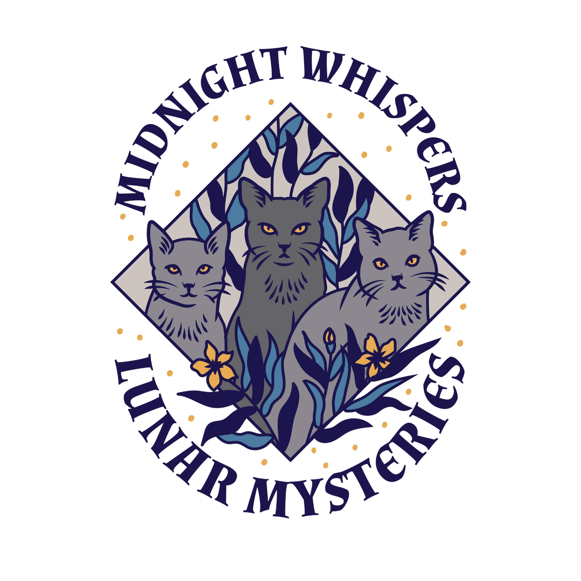 Midnight Whispers, Lunar Mysteries T-Shirt