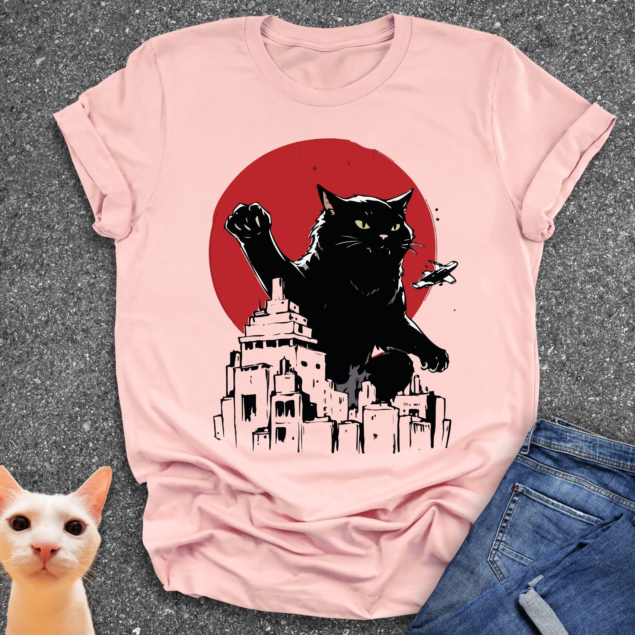 Catzilla City T-Shirt