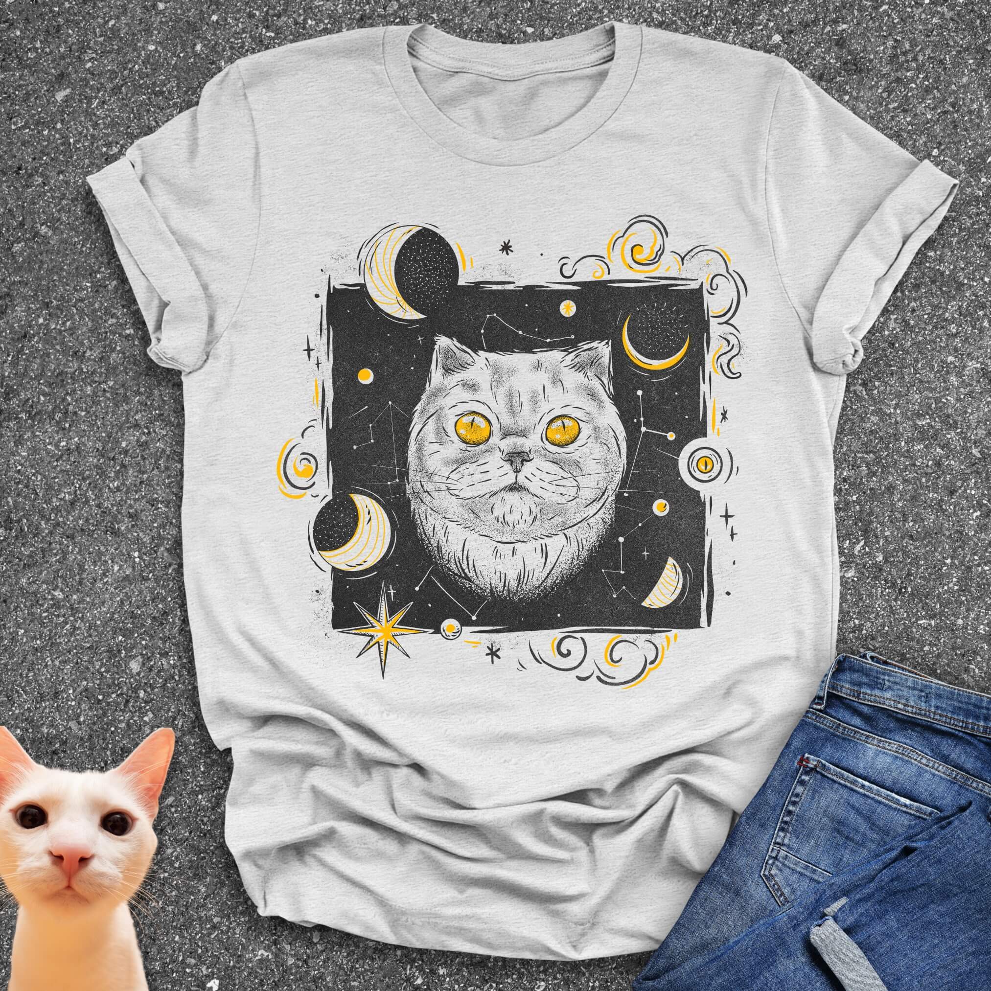Celestial Cat T-Shirt