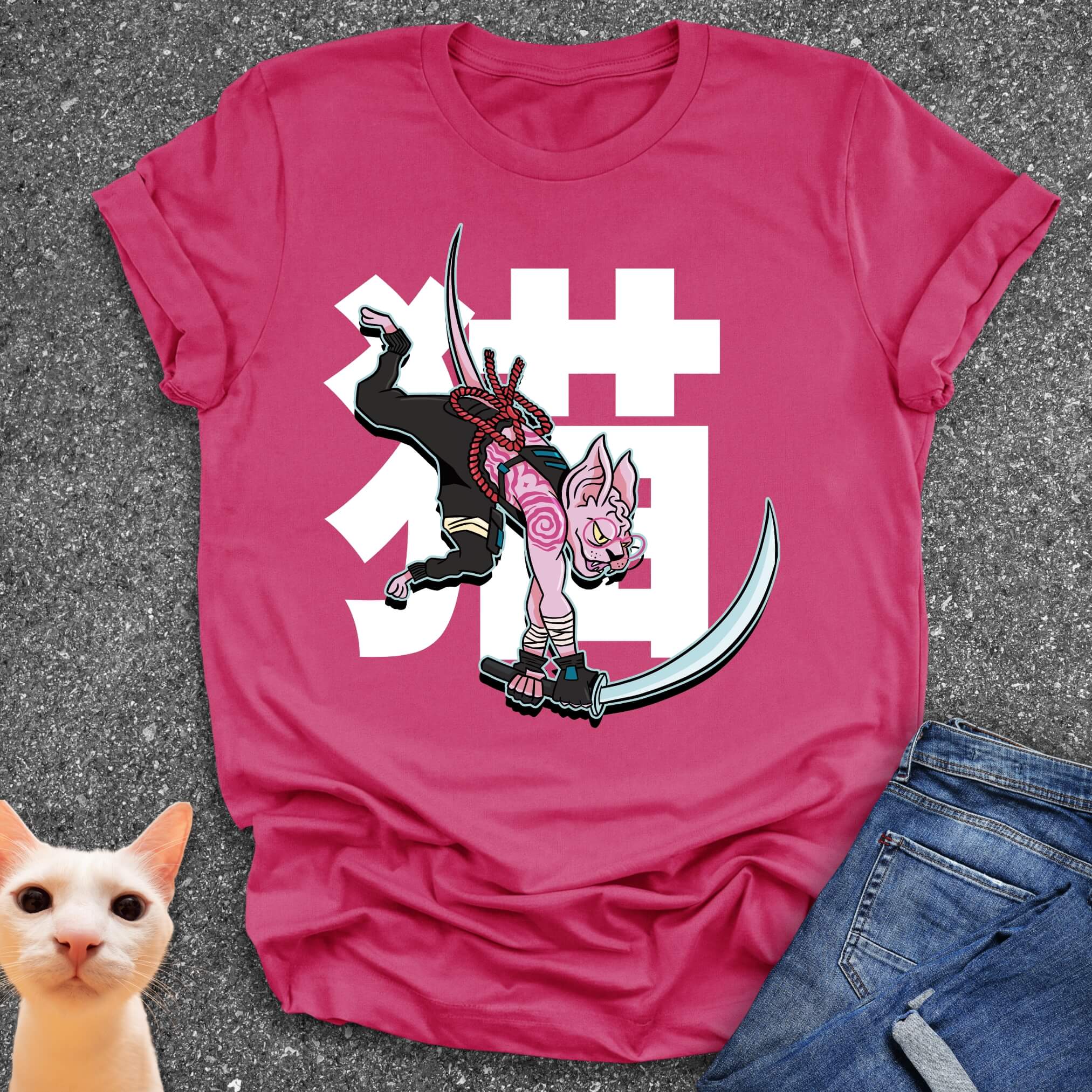 Samurai Sphynx T-Shirt