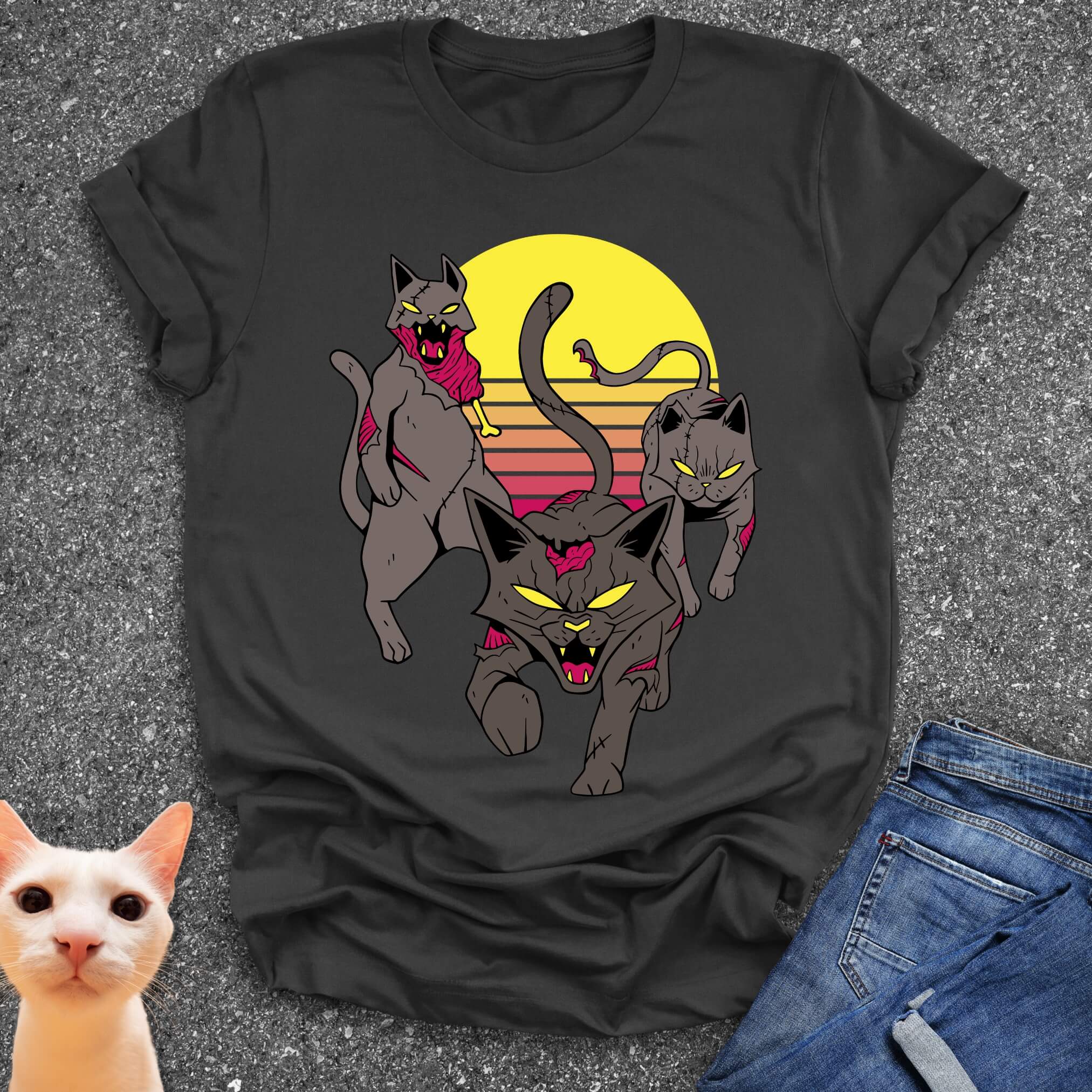 Rise of the Zombie Cats T-Shirt