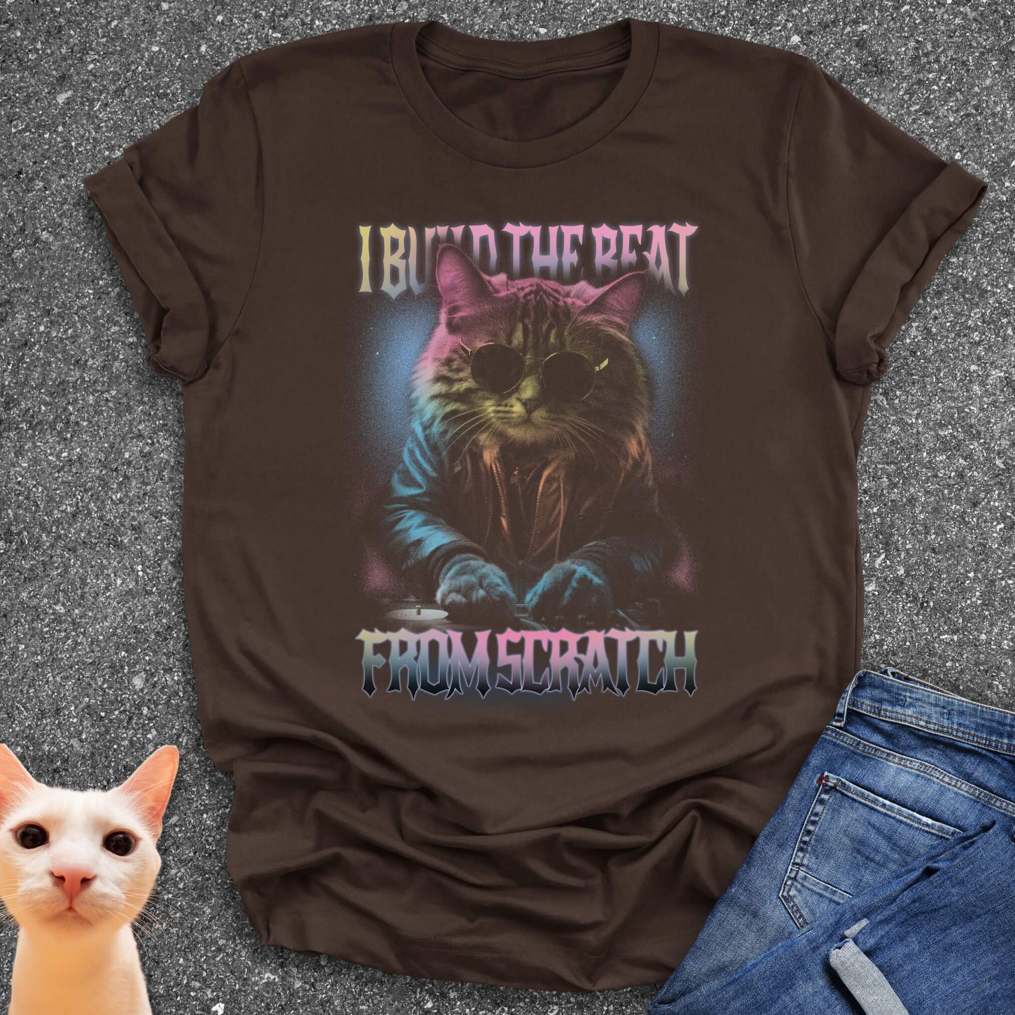 I Build The Beat From Scratch T-Shirt