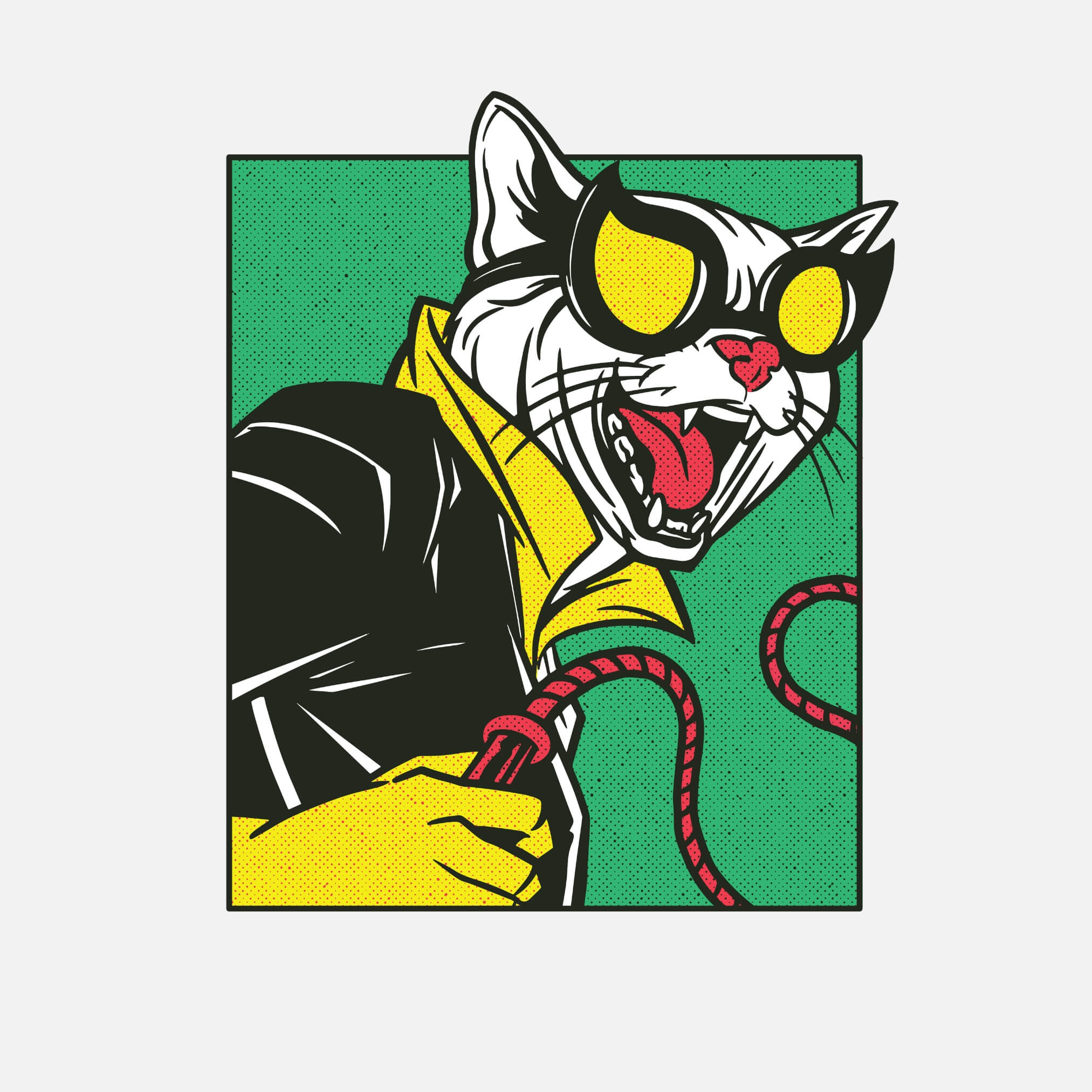 Feline Femme Fatale T-Shirt