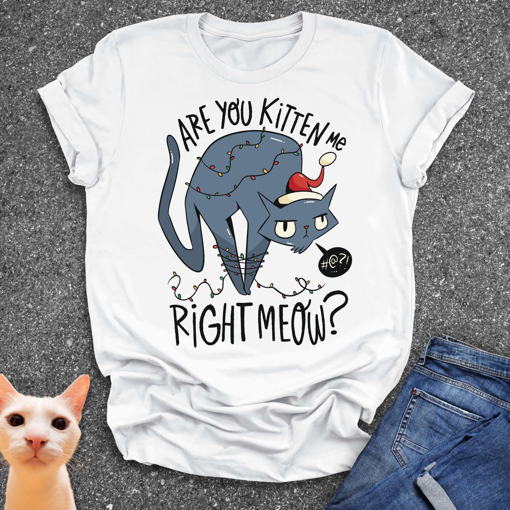 Are You Kitten Me Right Meow T-Shirt