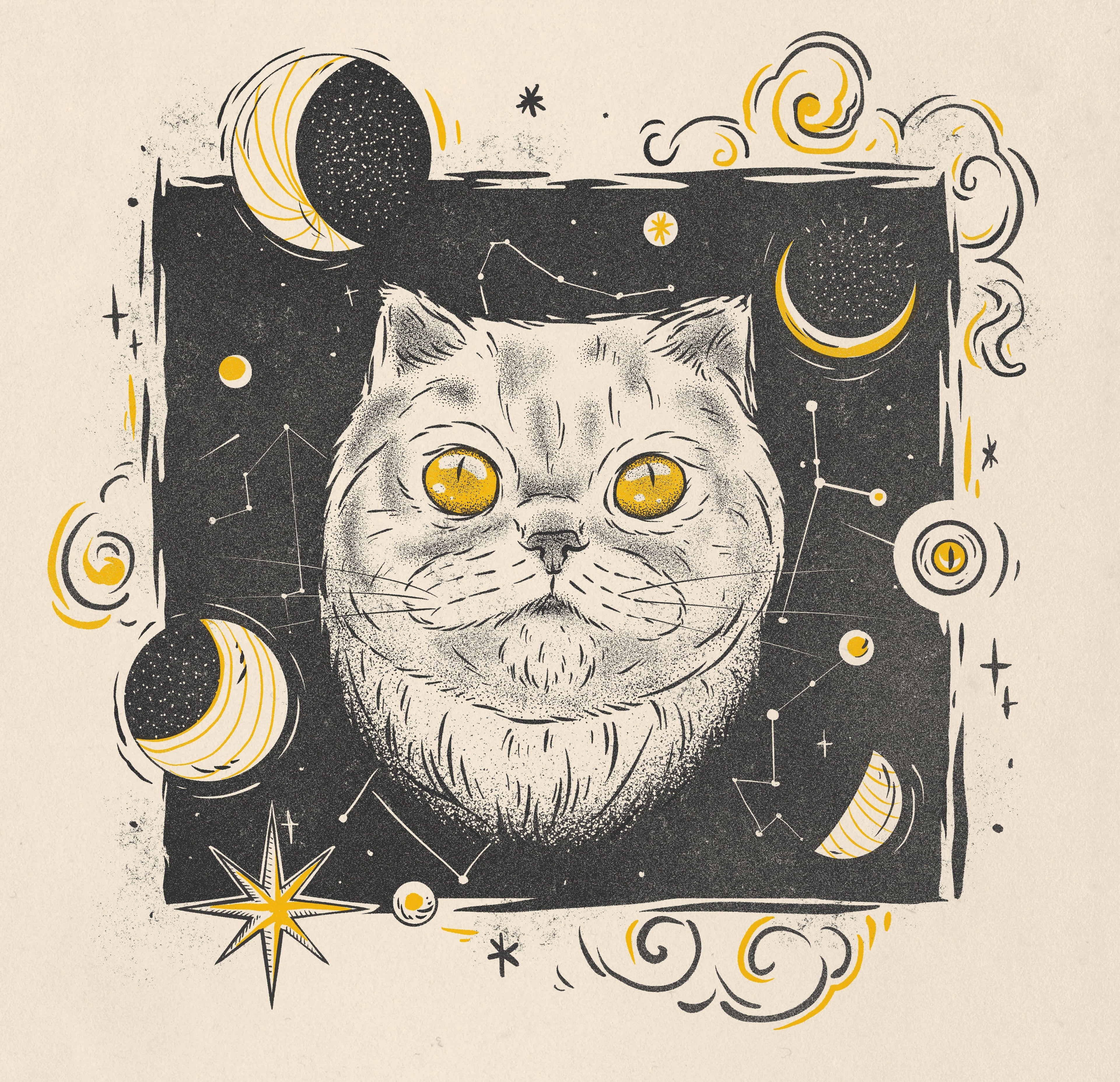 Celestial Cat T-Shirt