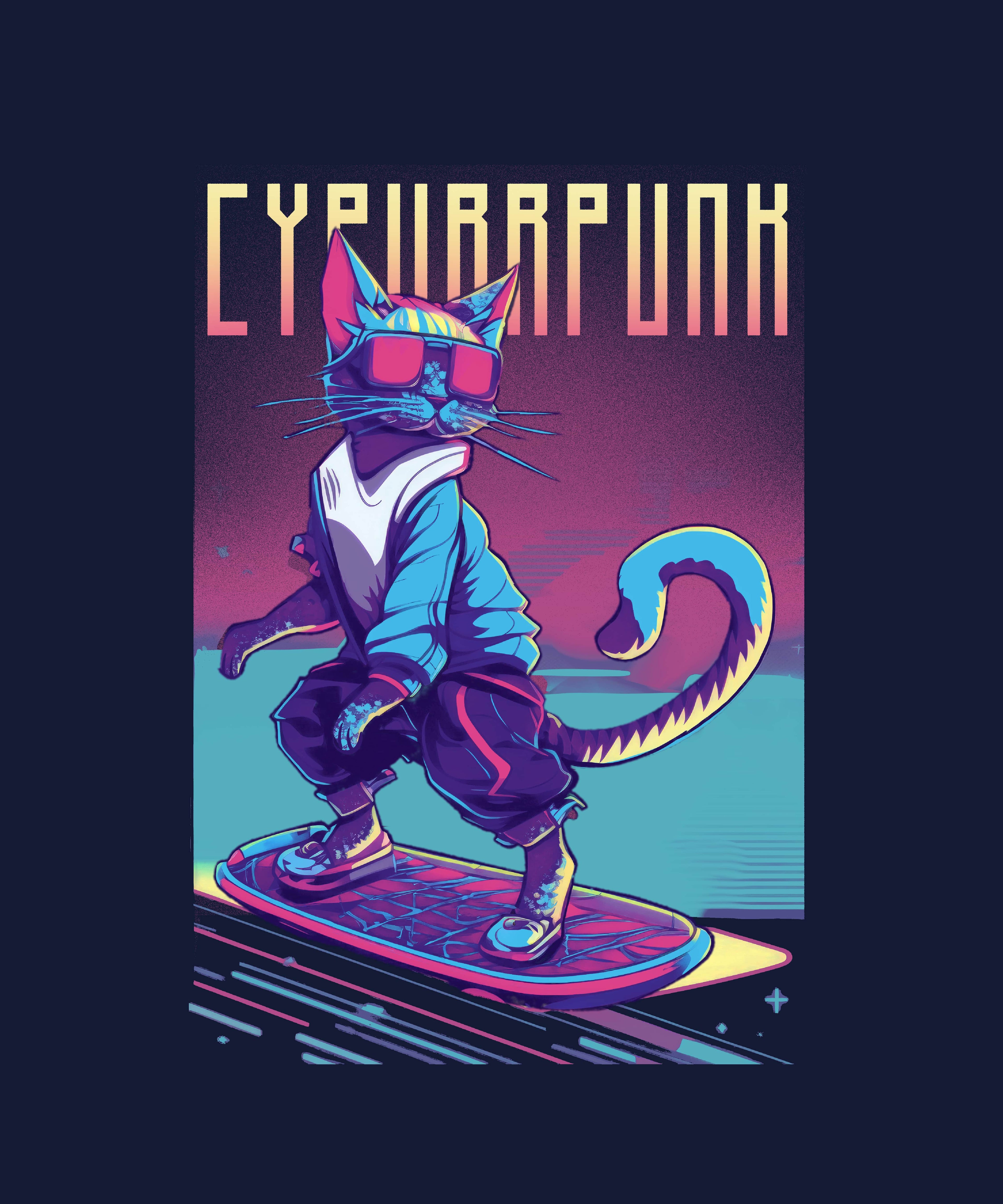 Cypurrpunk T-Shirt