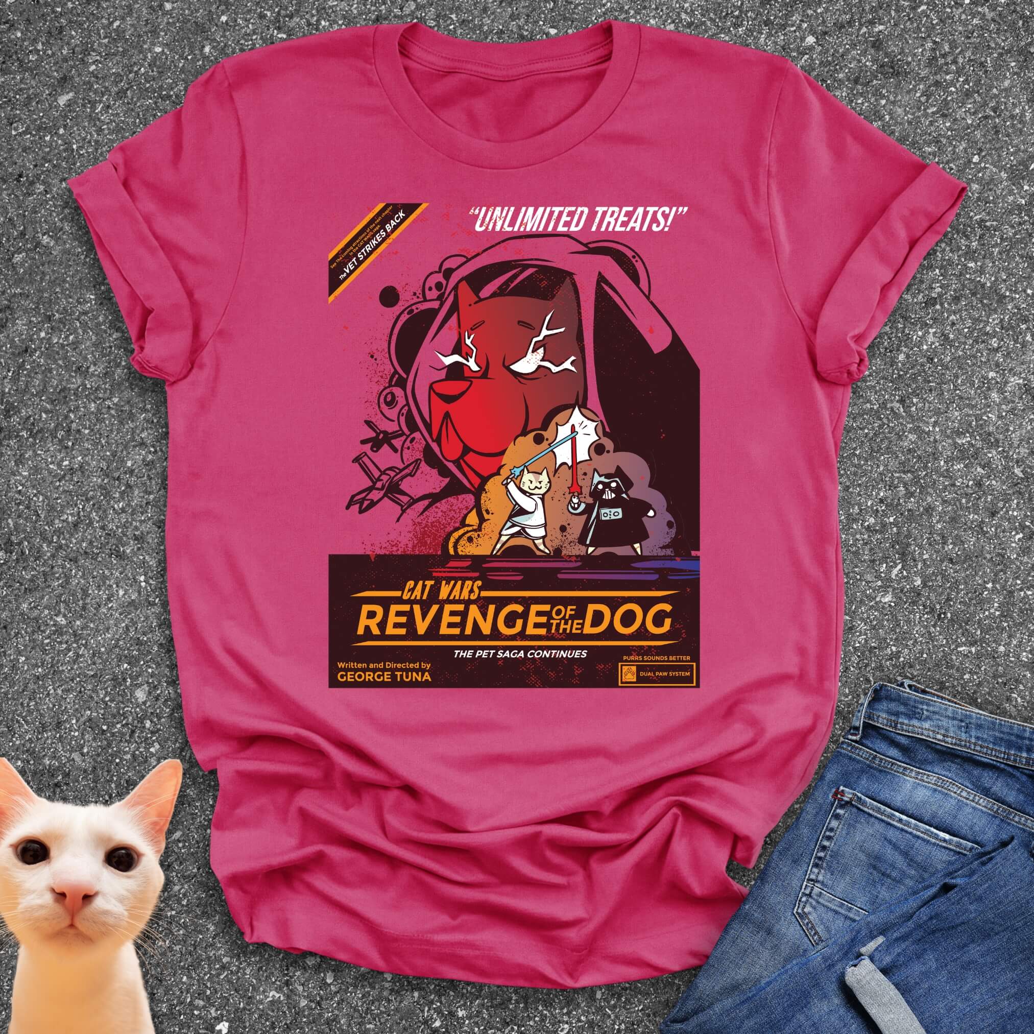 Cat Wars - Revenge of the Dog T-Shirt