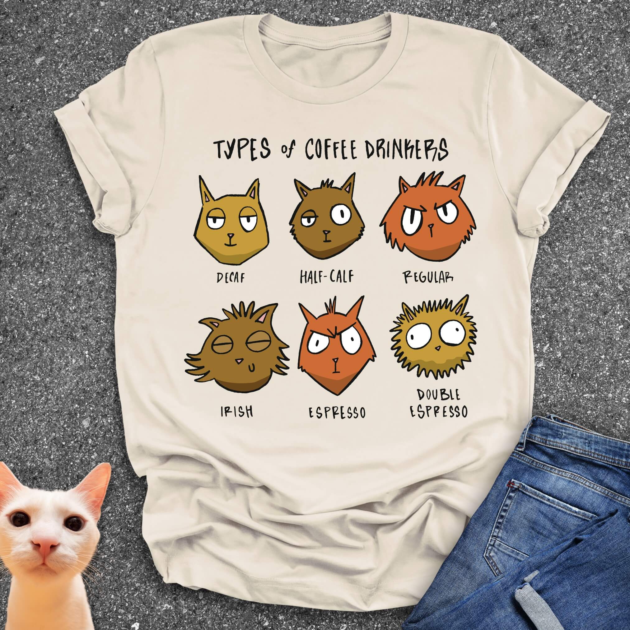 Types Of Coffee Drinkers T-Shirt