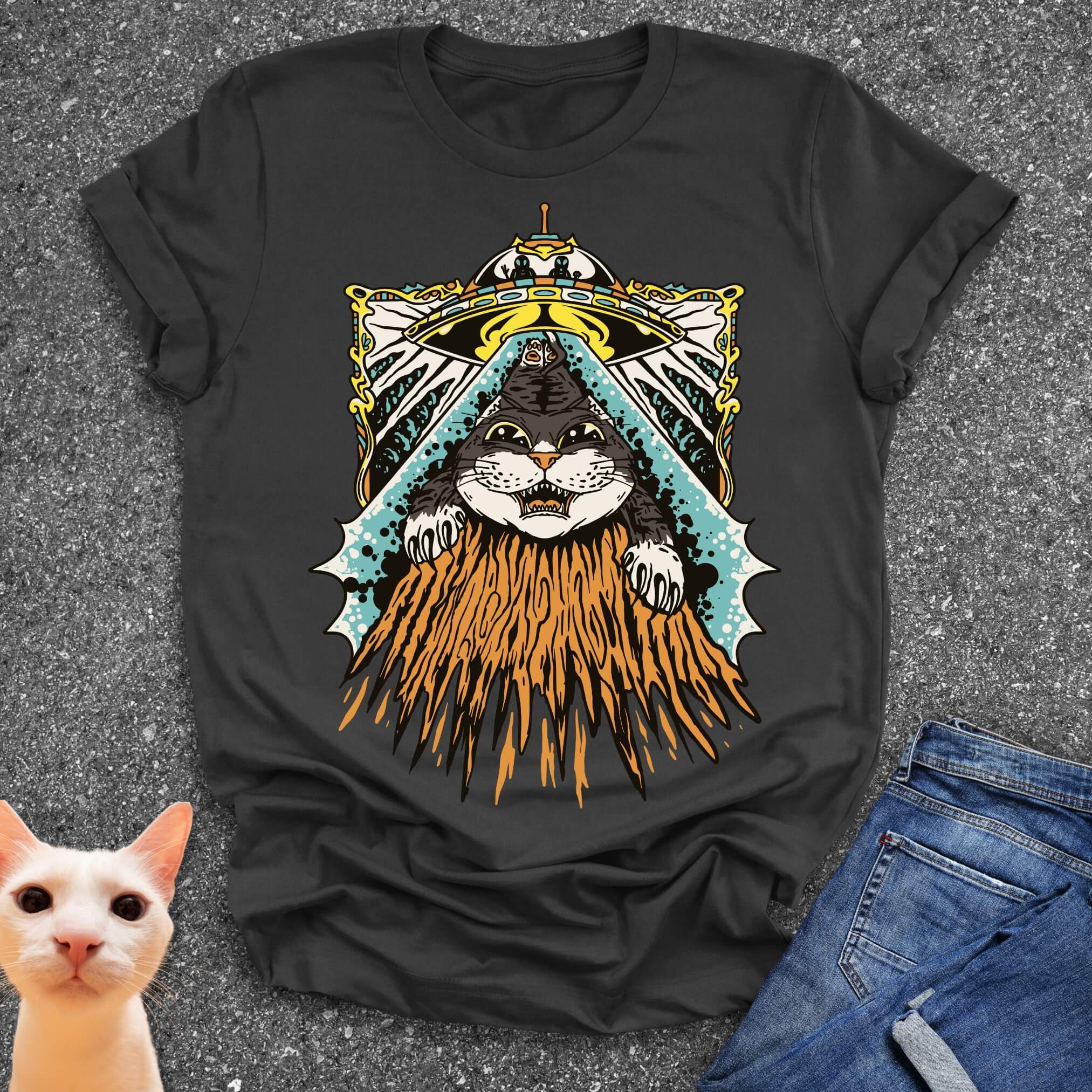 Cat Abduction T-Shirt