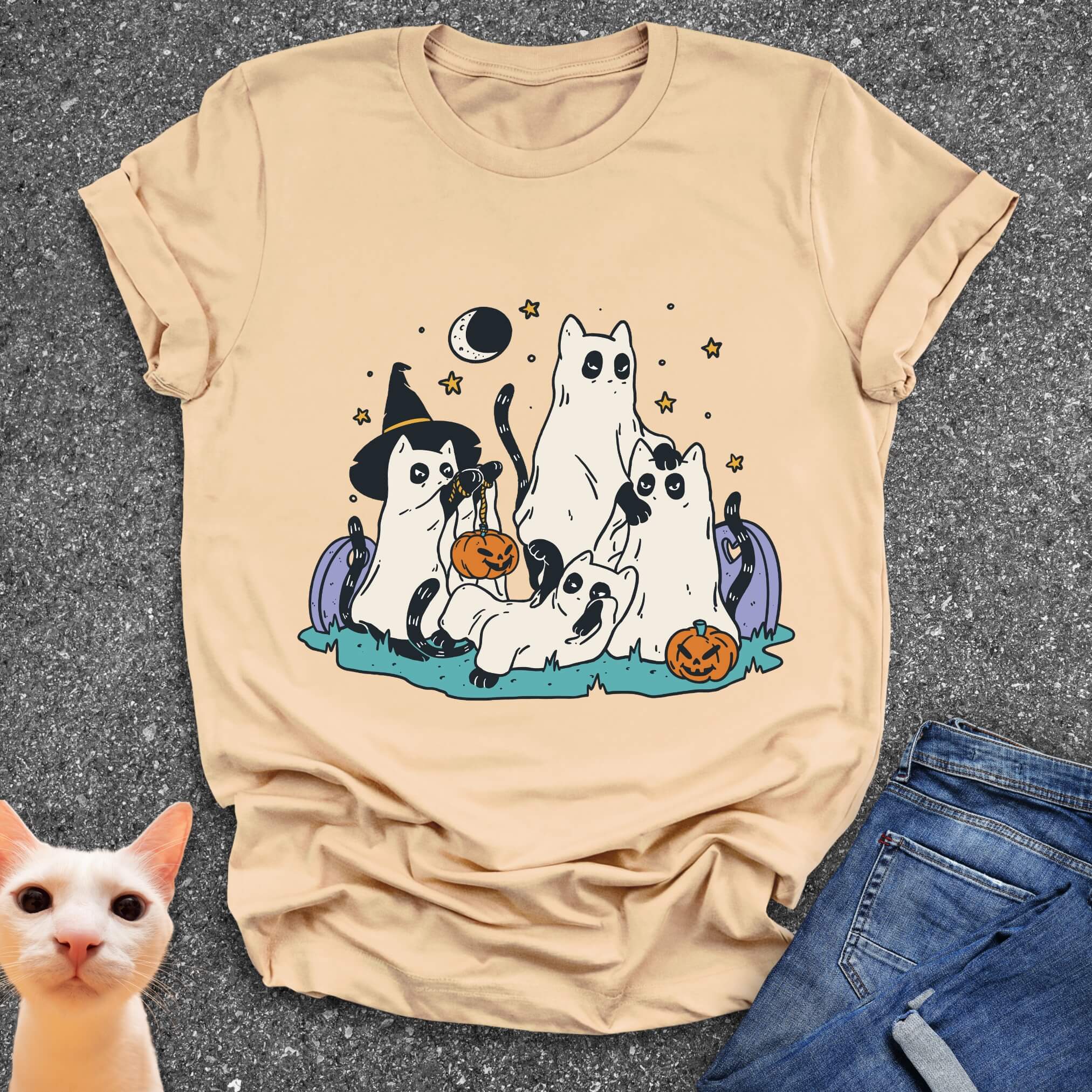 Feline Fright Night T-Shirt