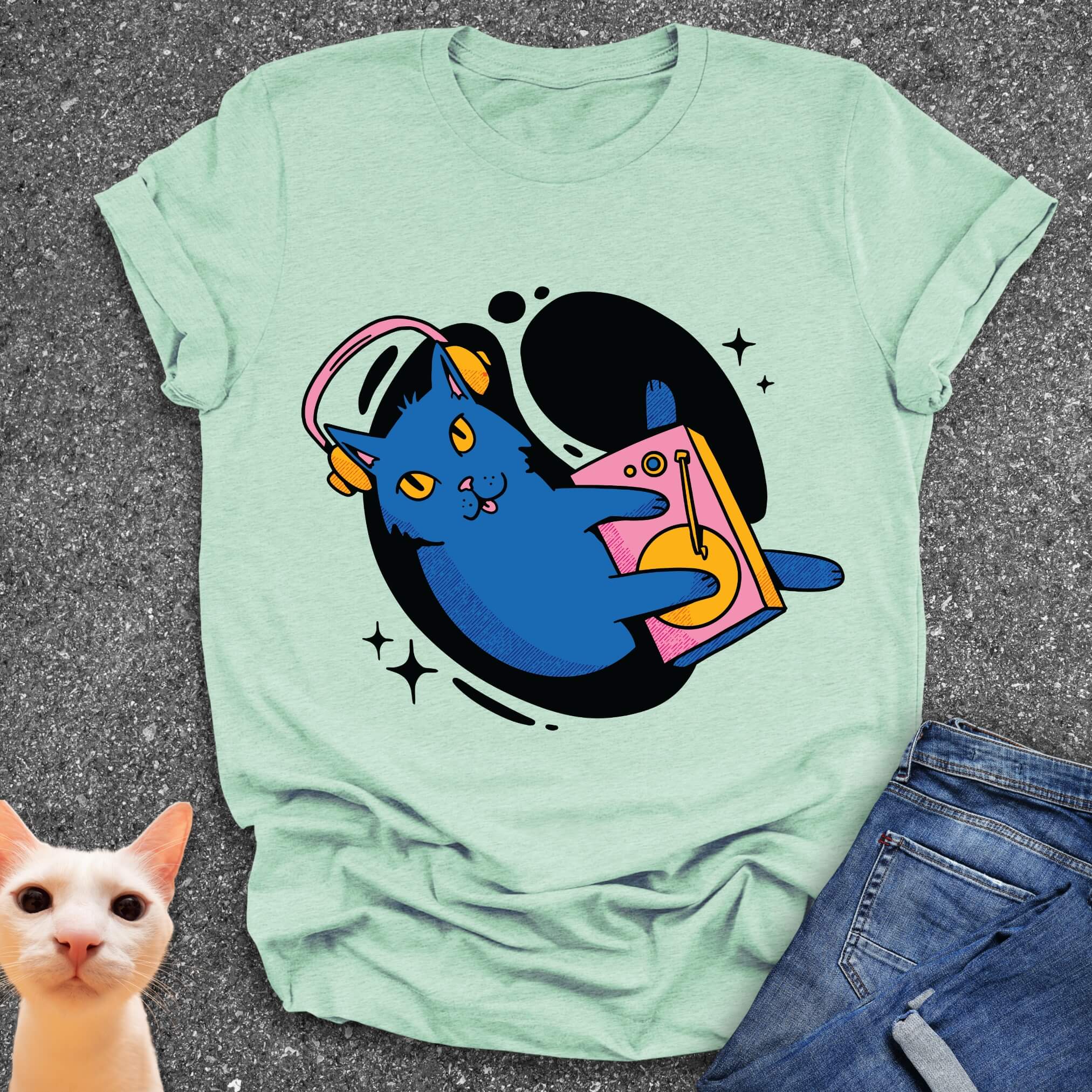 DJ Cat T-Shirt