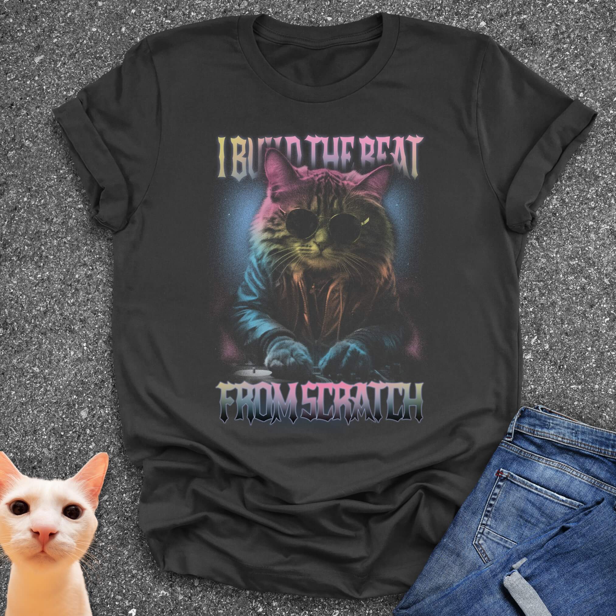 I Build The Beat From Scratch T-Shirt