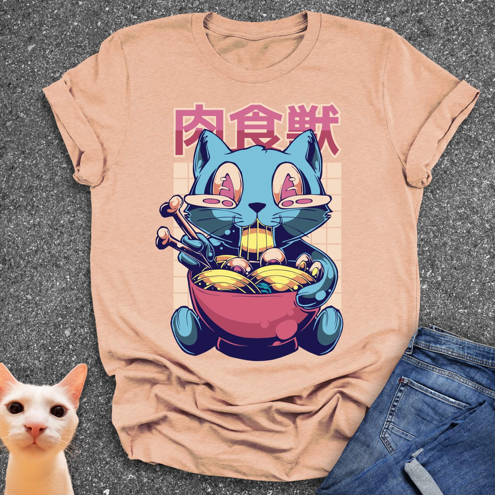 Cat Ramen T-Shirt