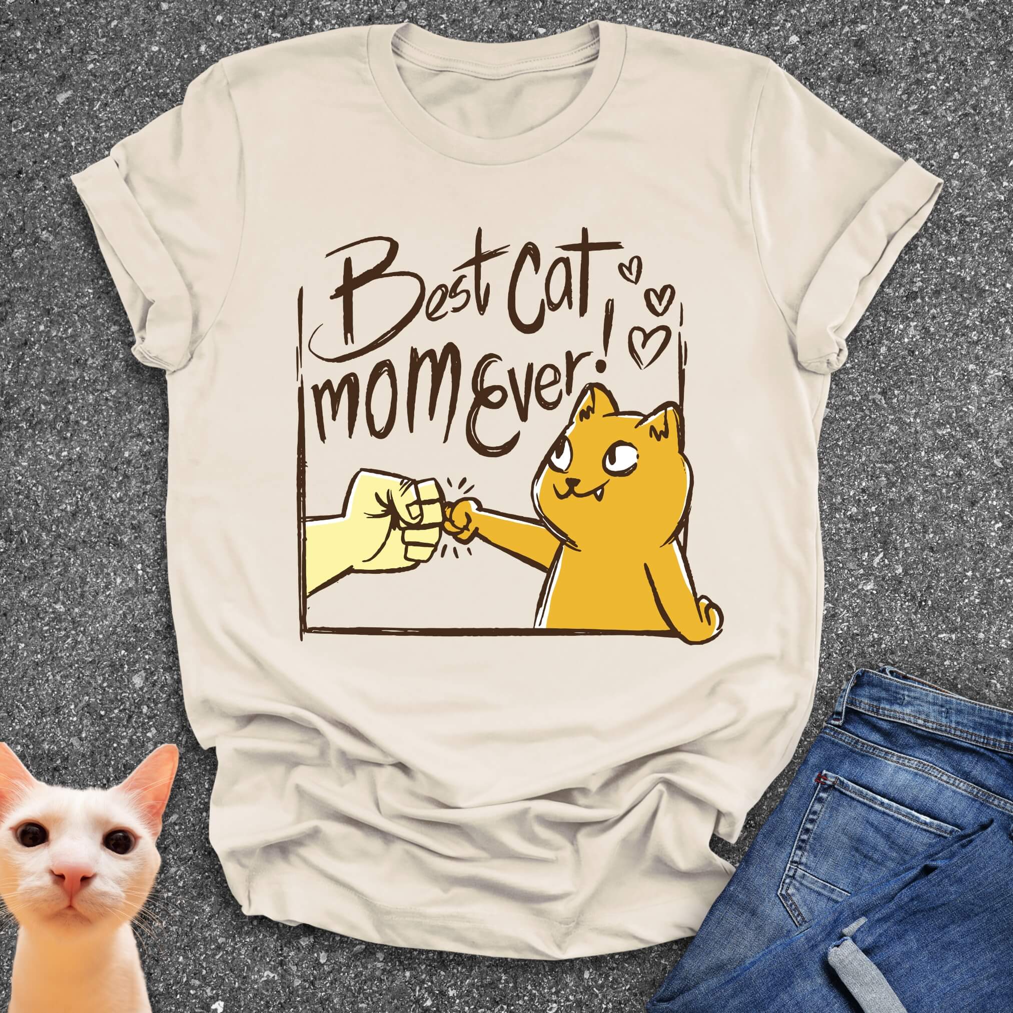 Best Cat Mom Ever T-Shirt
