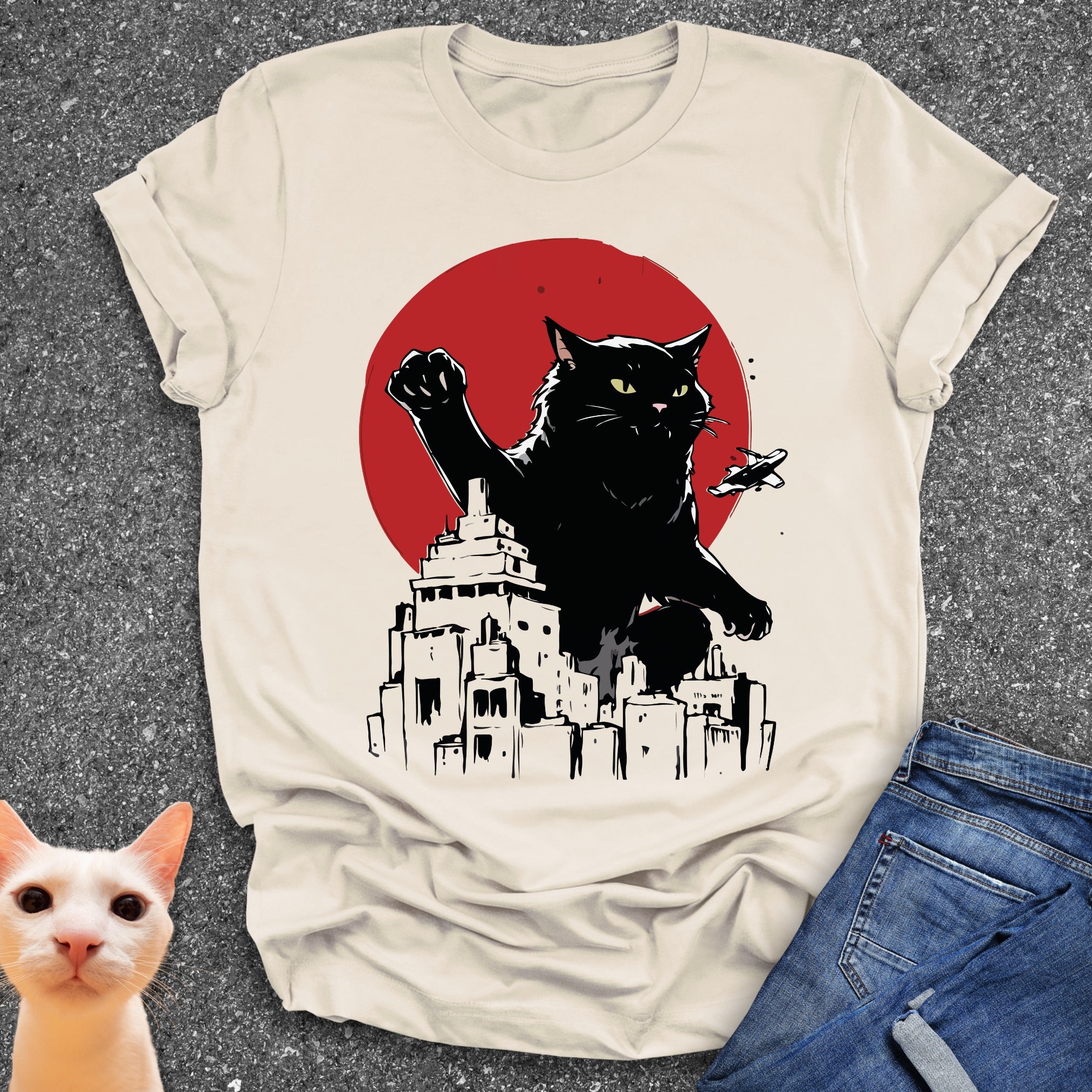Catzilla City T-Shirt