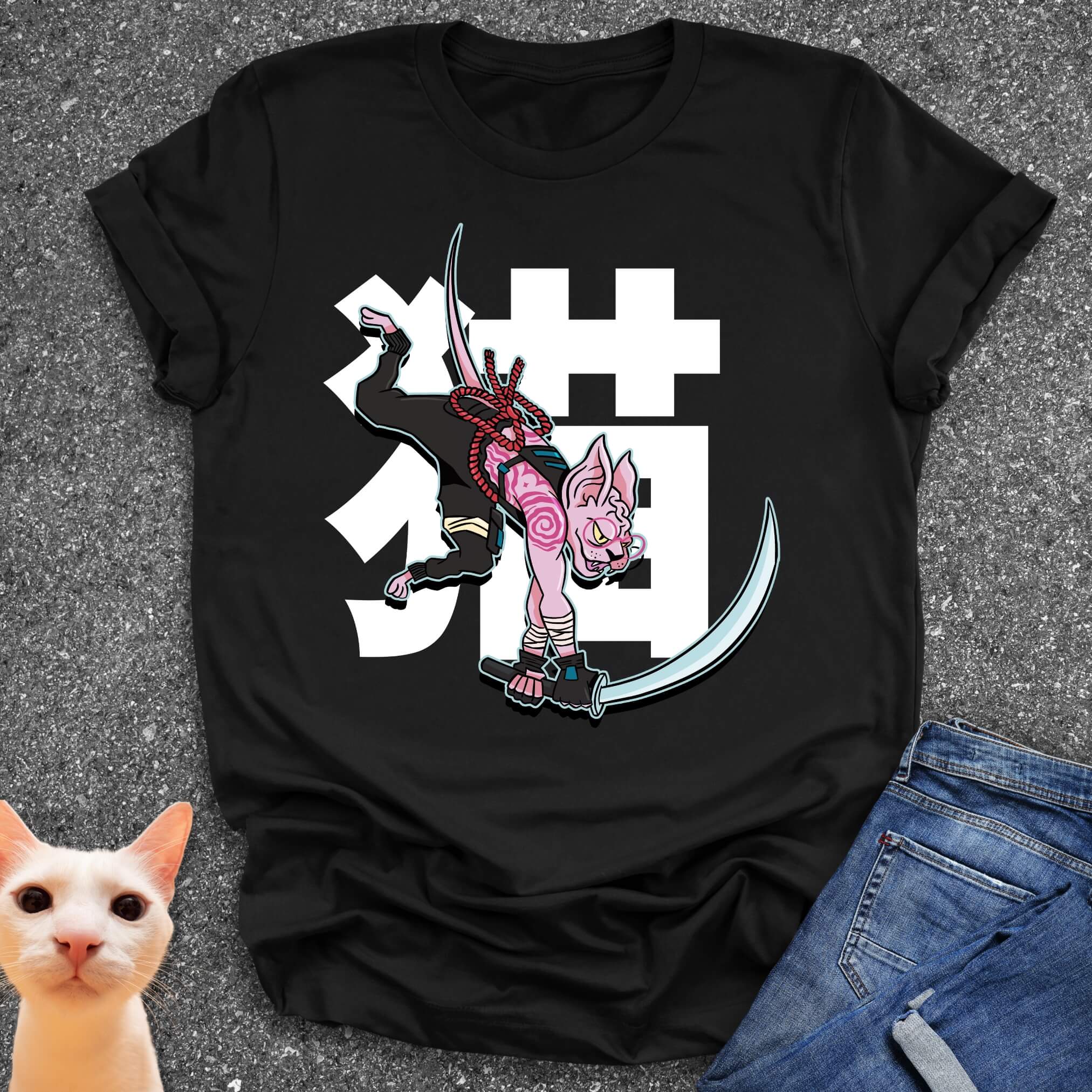 Samurai Sphynx T-Shirt