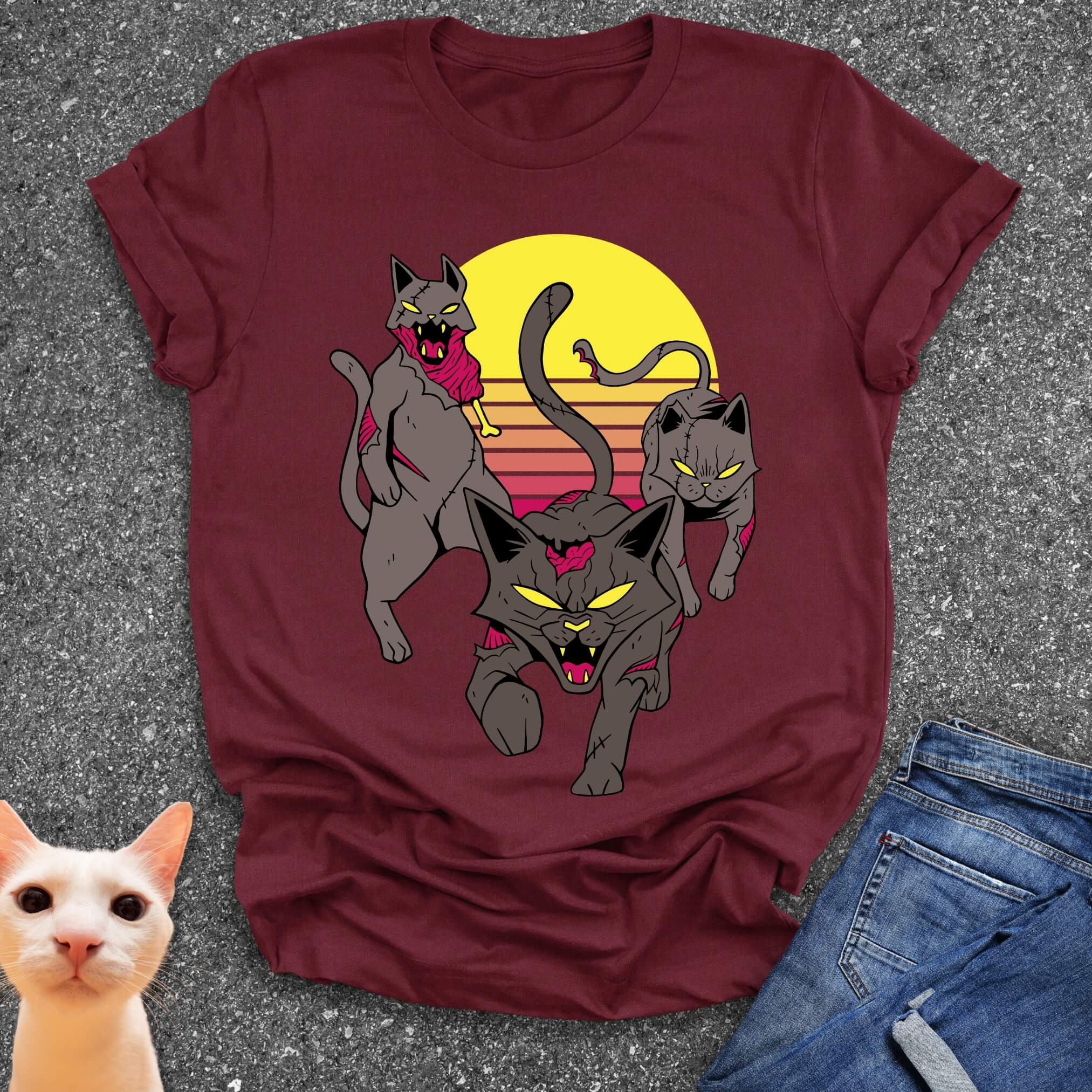Rise of the Zombie Cats T-Shirt