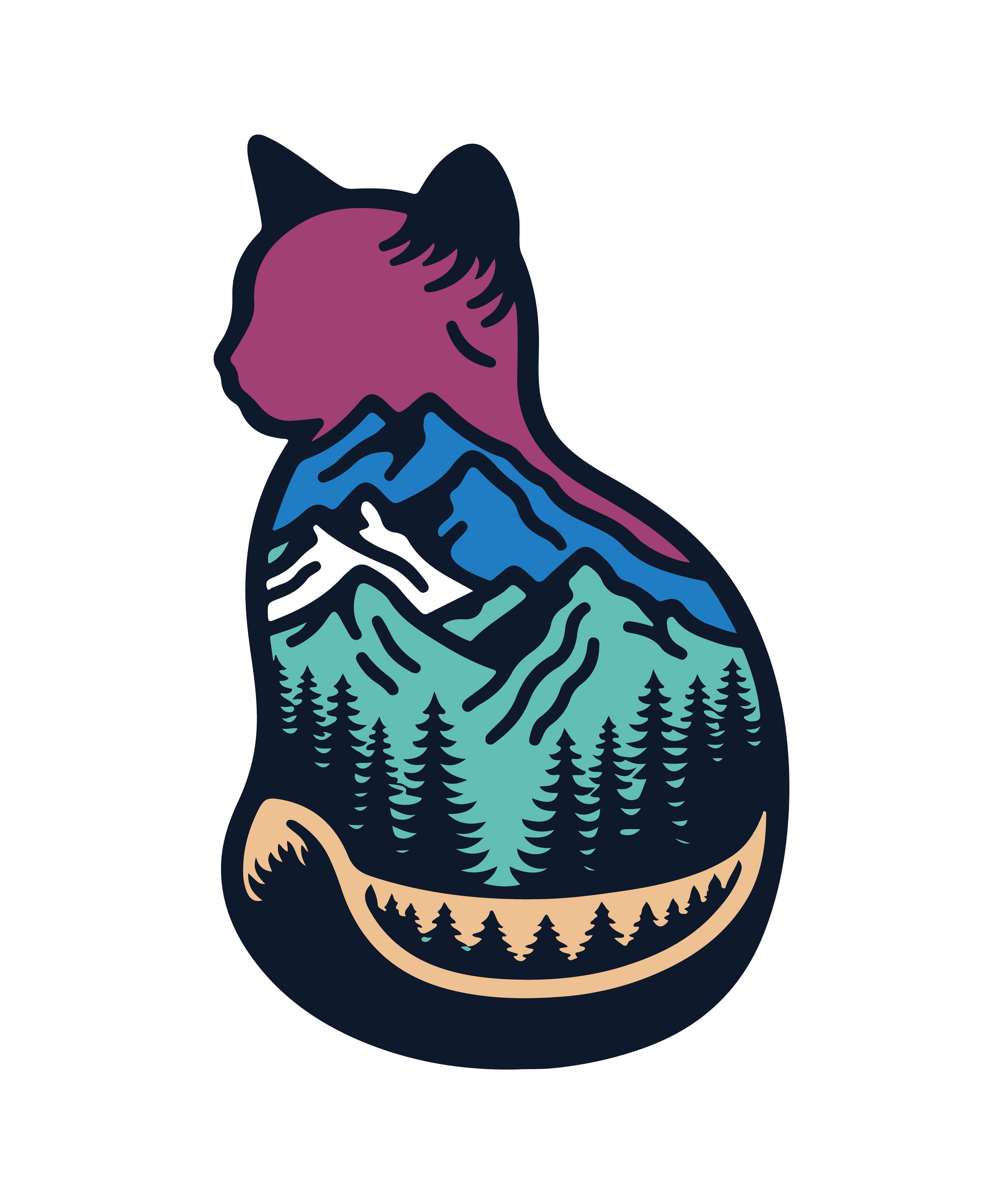 Cat Mountain T-Shirt