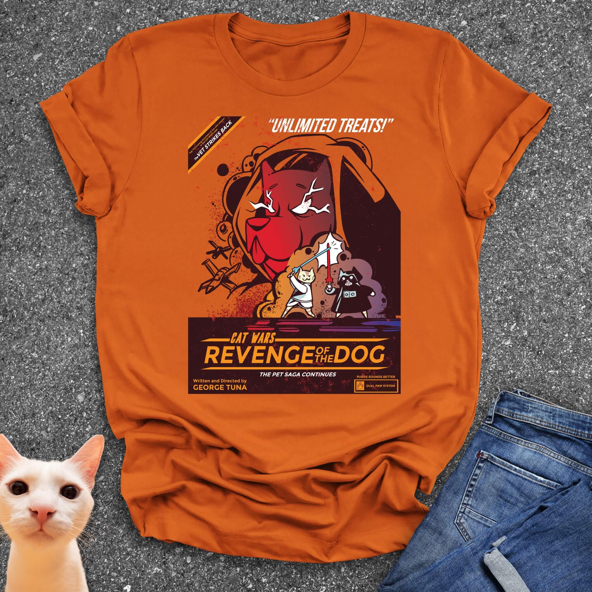 Cat Wars - Revenge of the Dog T-Shirt