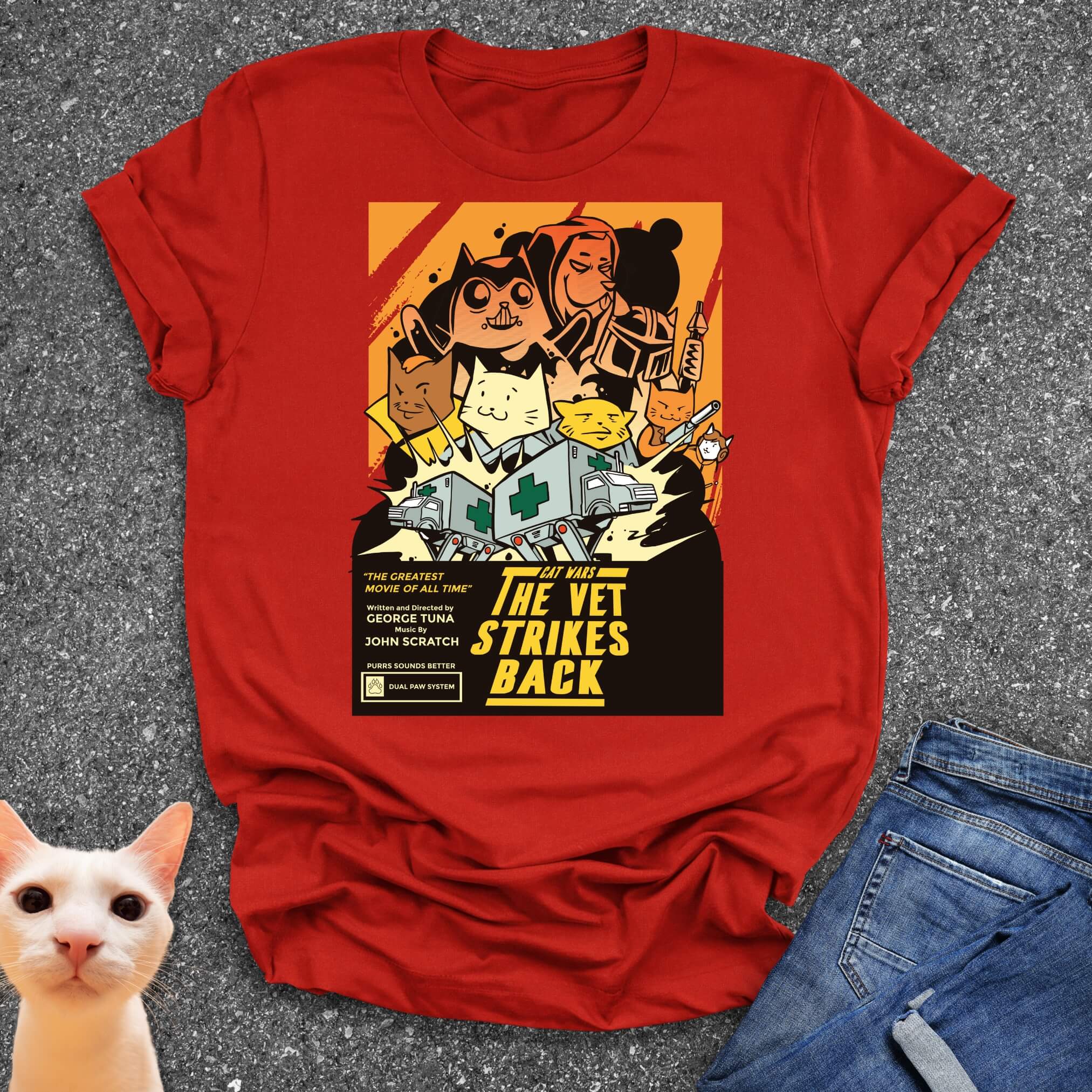 Cat Wars - The Vet Strikes Back T-Shirt