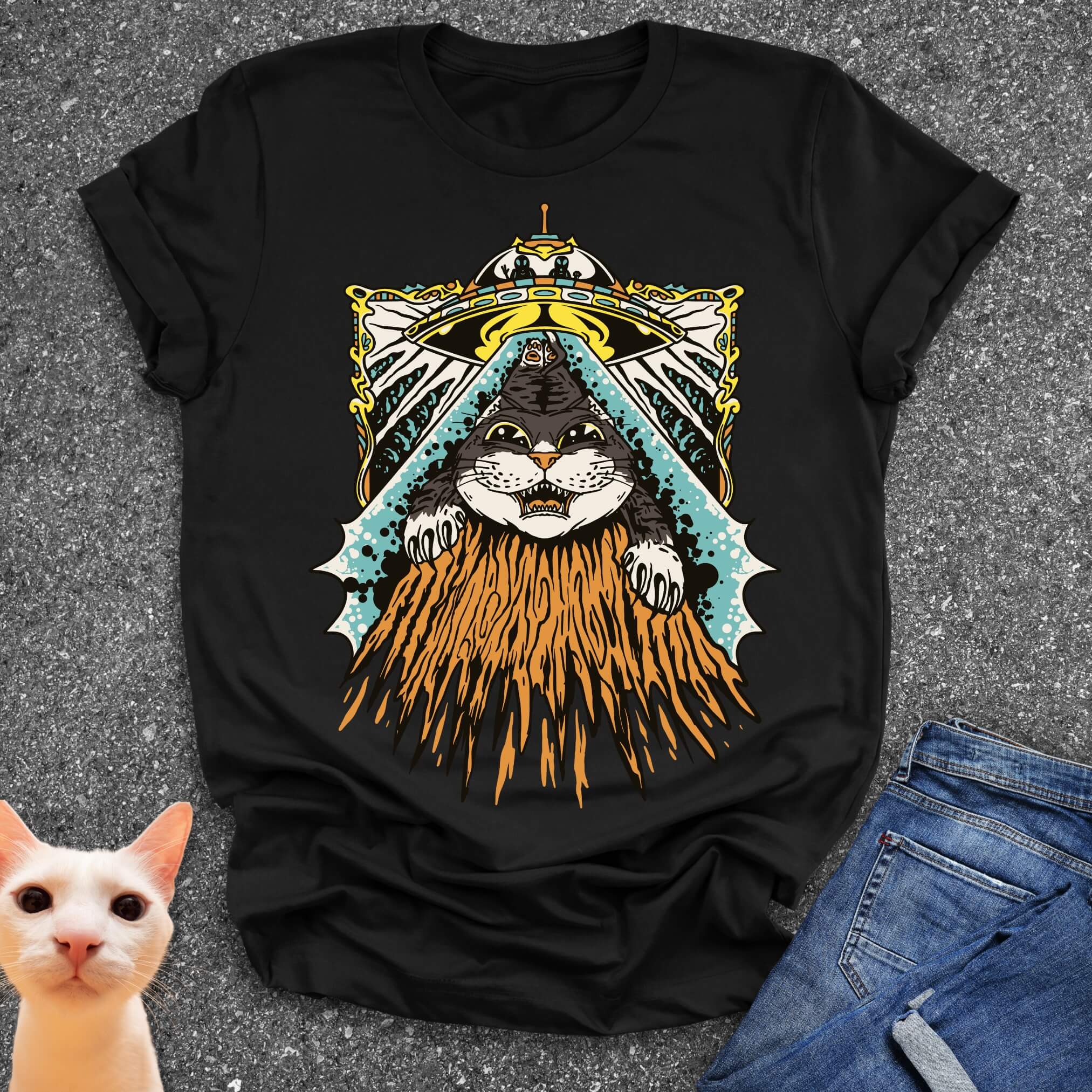 Cat Abduction T-Shirt