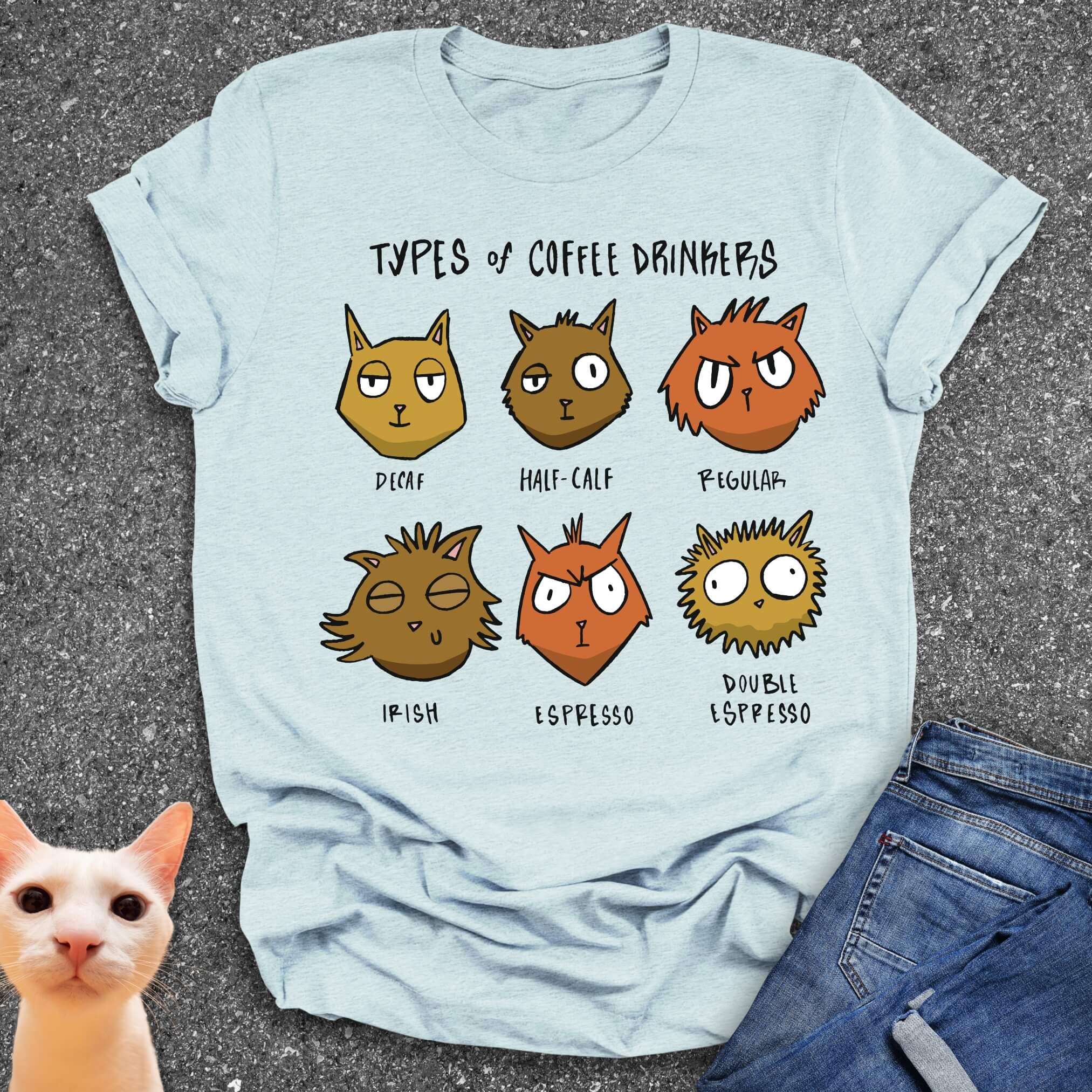 Types Of Coffee Drinkers T-Shirt