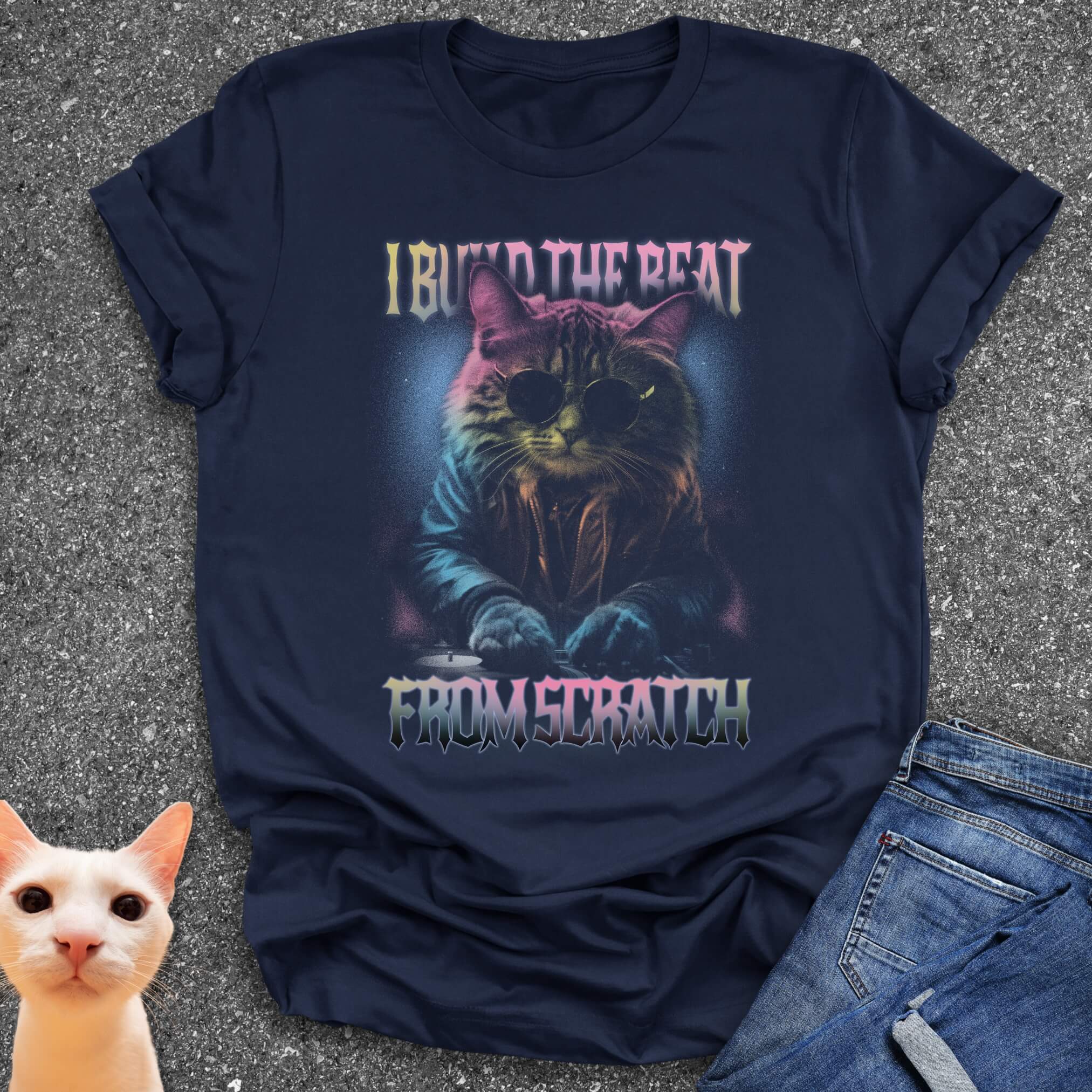 I Build The Beat From Scratch T-Shirt