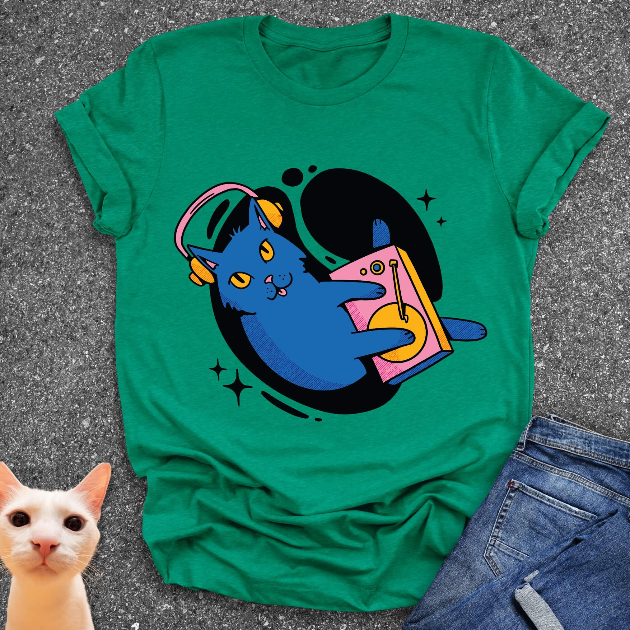 DJ Cat T-Shirt