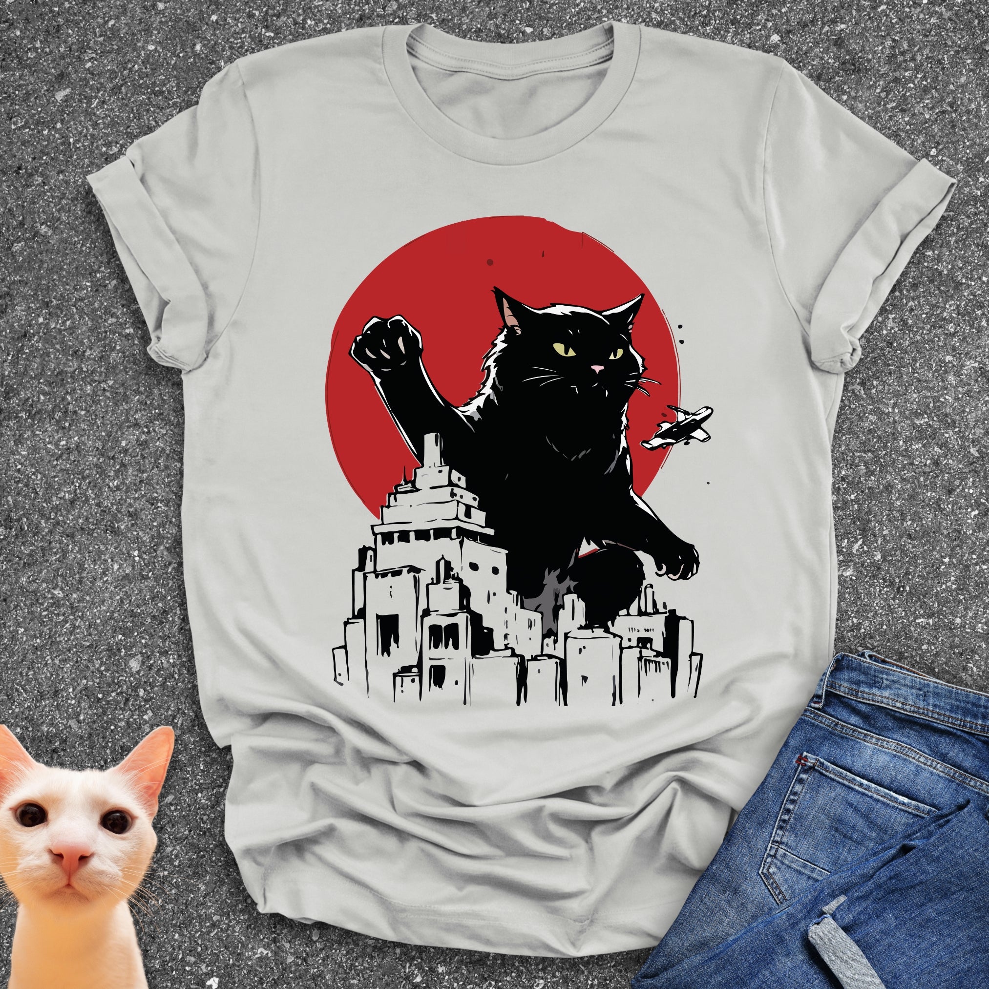 Catzilla City T-Shirt