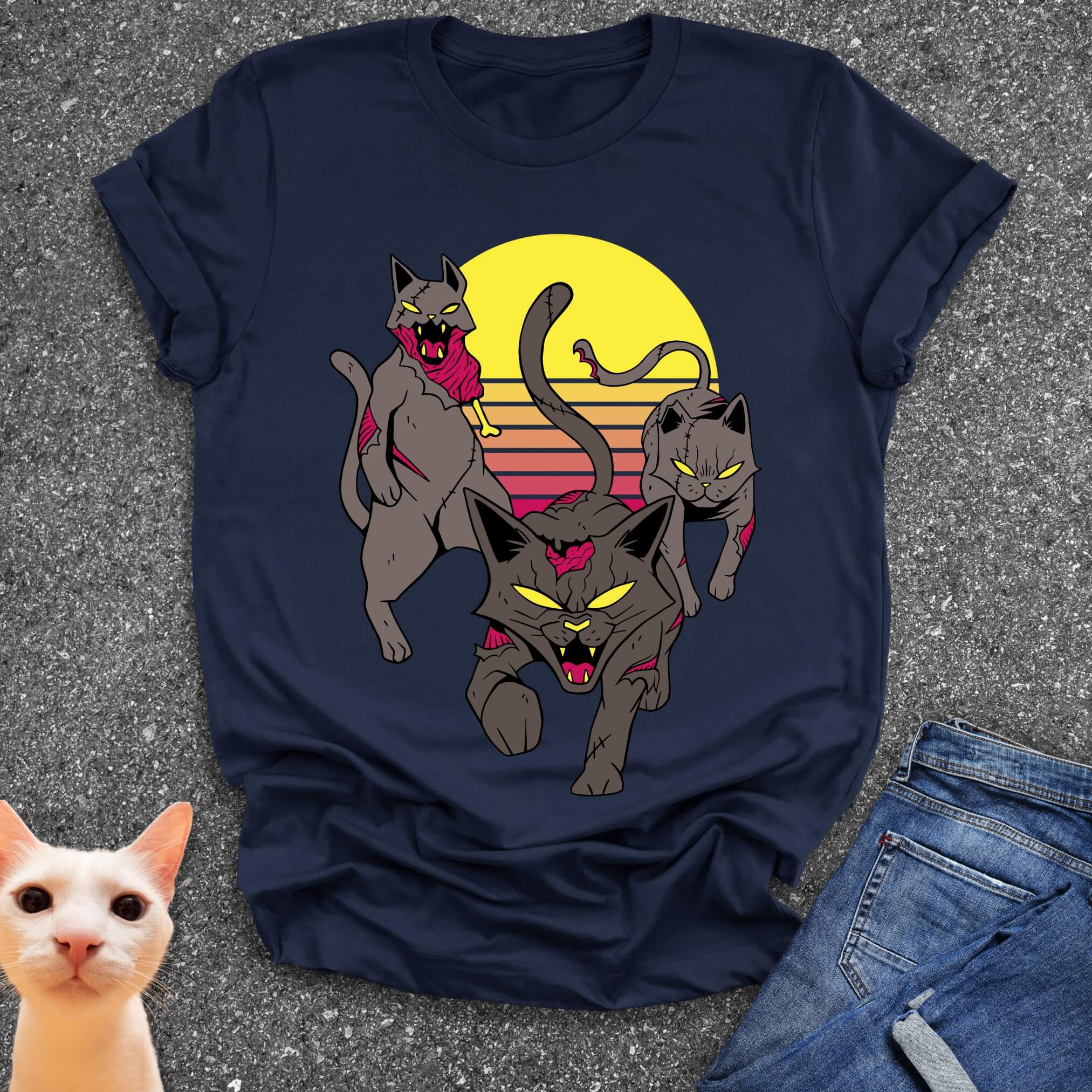 Rise of the Zombie Cats T-Shirt